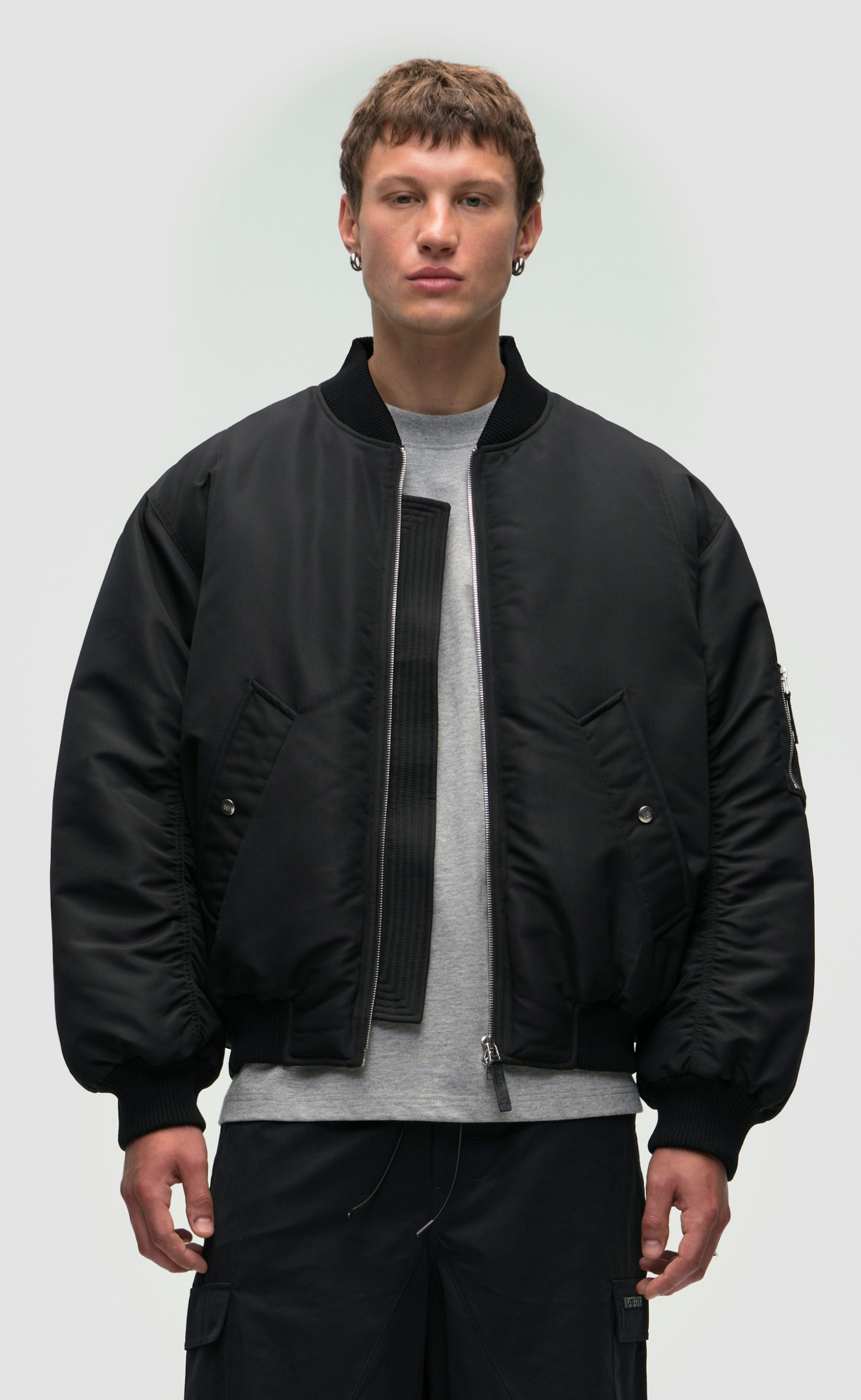 ARVEN BOMBER BLACK JACKET