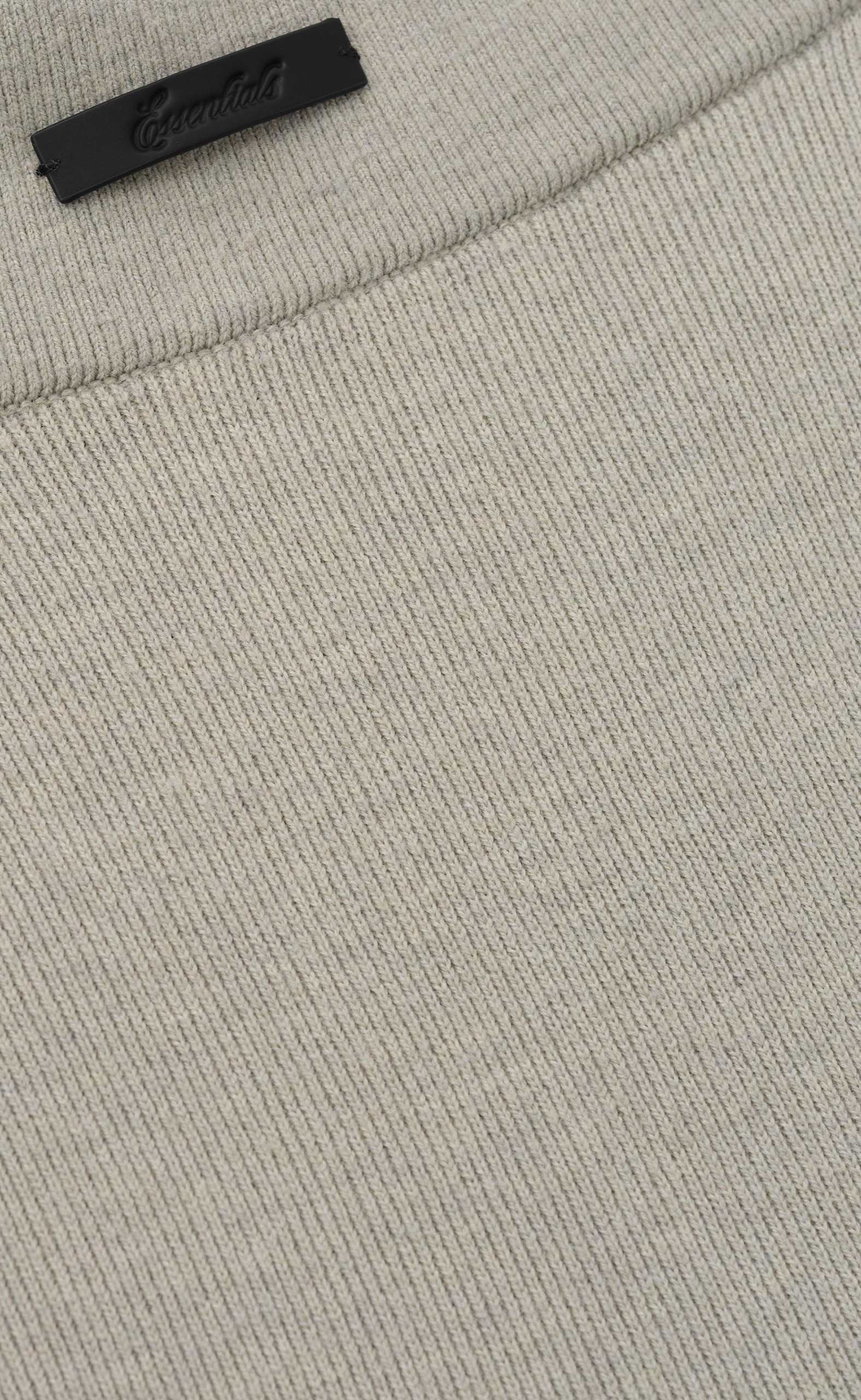 RIB KNIT BIKER SEAL SHORTSS