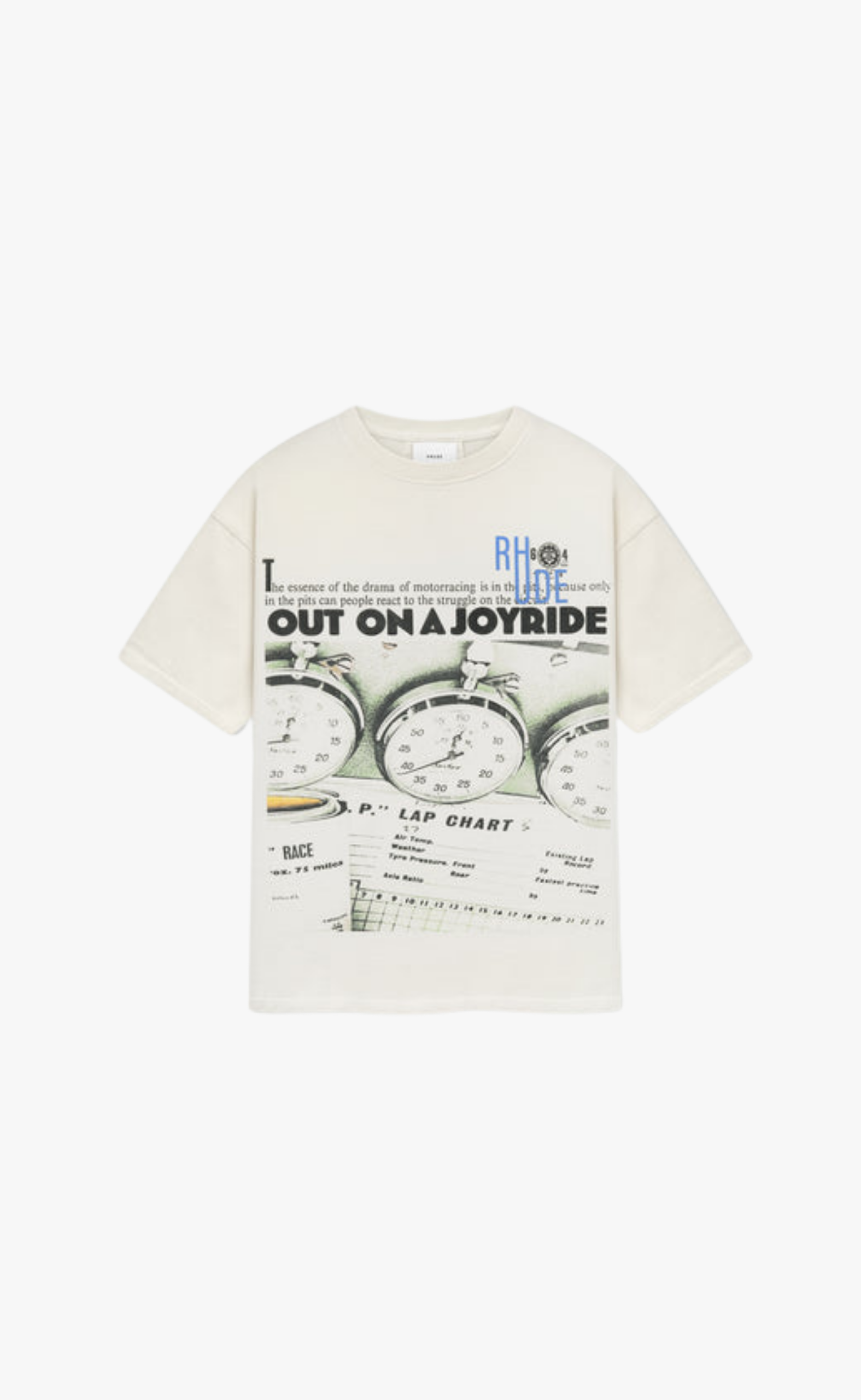 JOYRIDE WHITE T-SHIRT