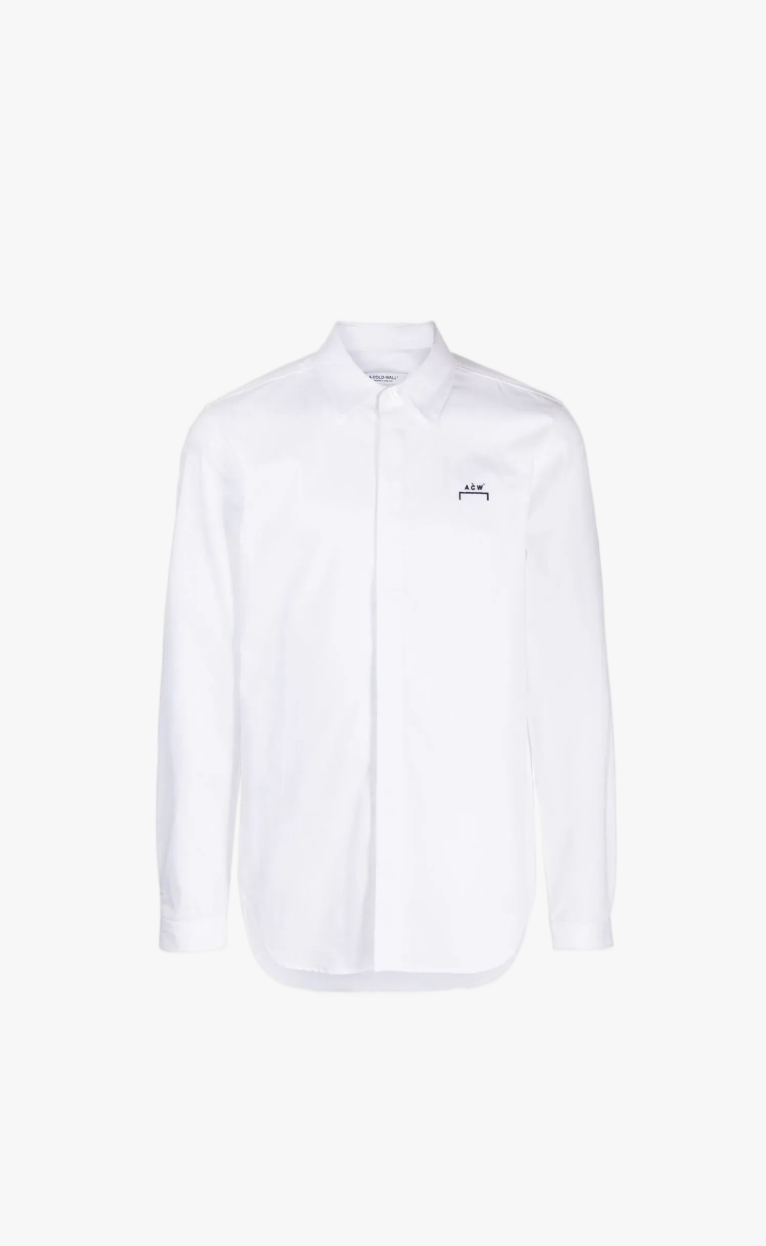 BRACKET LOGO WHITE SHIRT