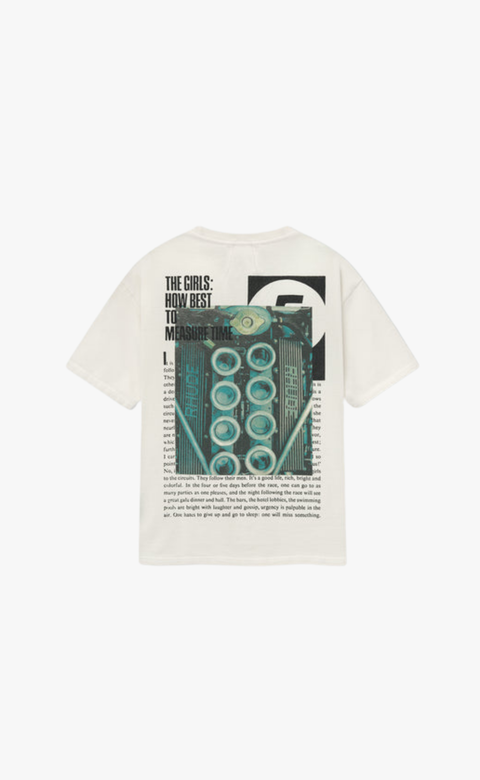 JOYRIDE WHITE T-SHIRT