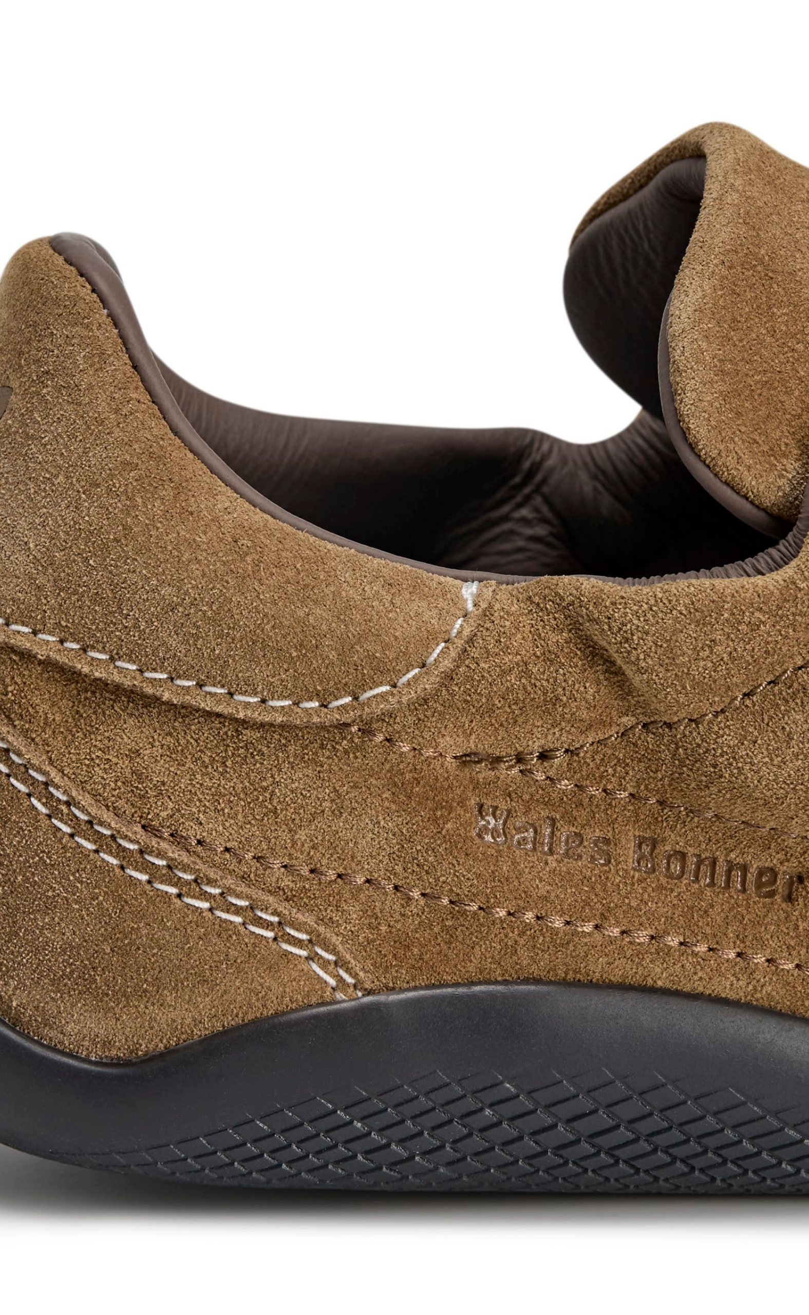WB LO PRO SUEDE BLACK BROWN SNEAKER