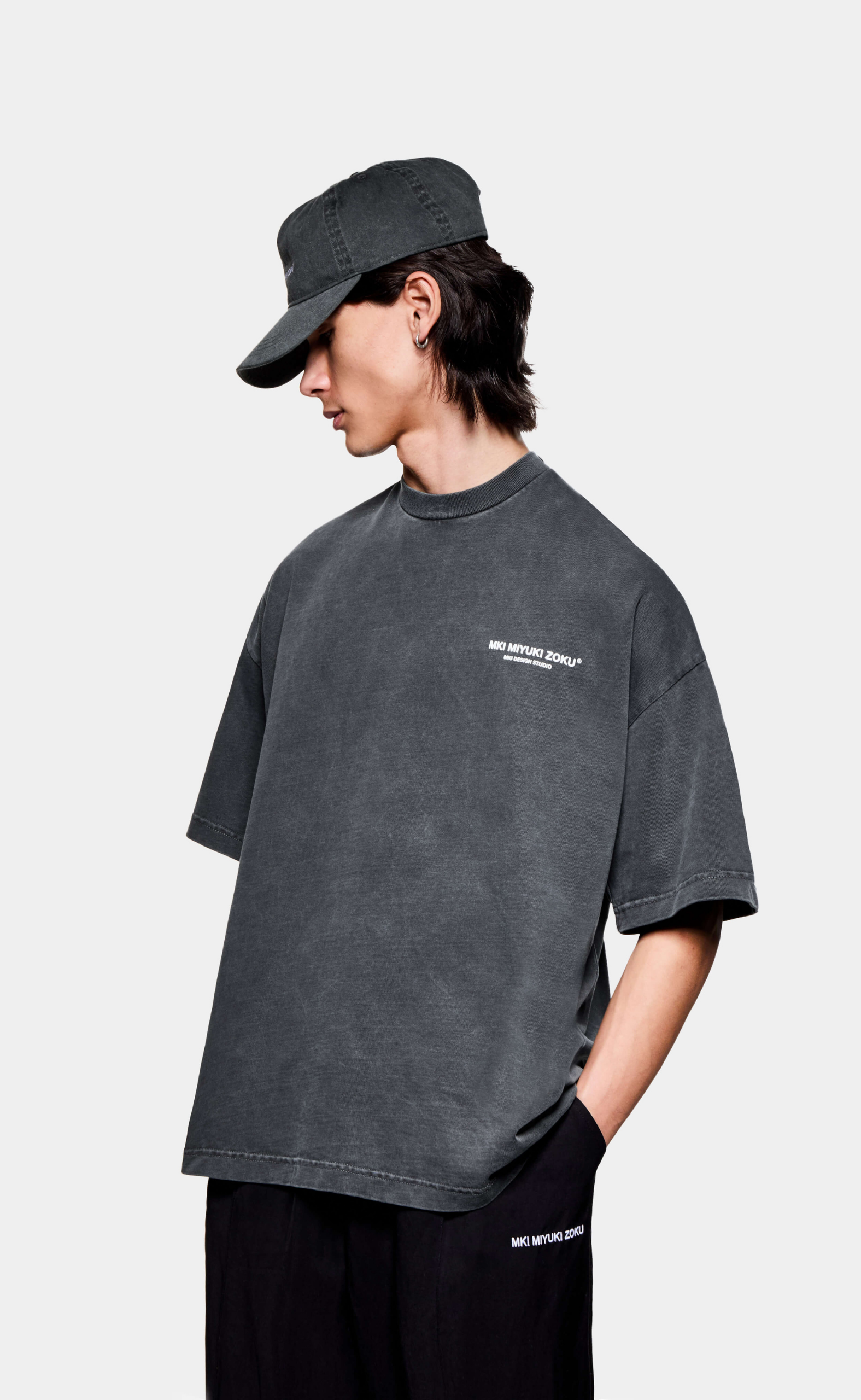 DESIGN STUDIO PIGMENT BLACK T-SHIRT