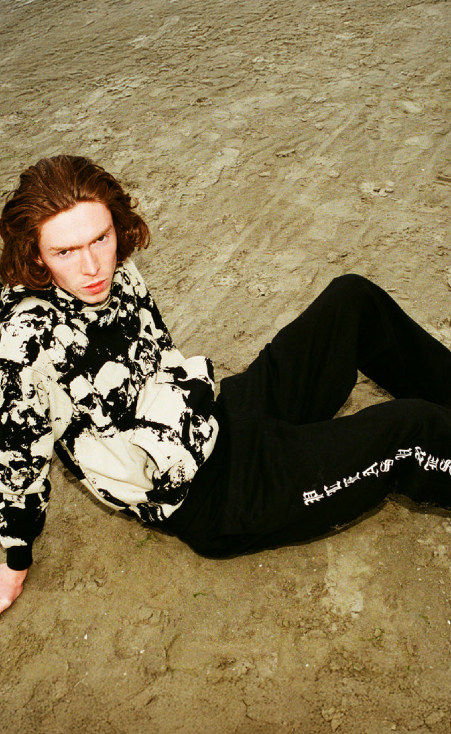PIPE BLACK SWEATPANTS