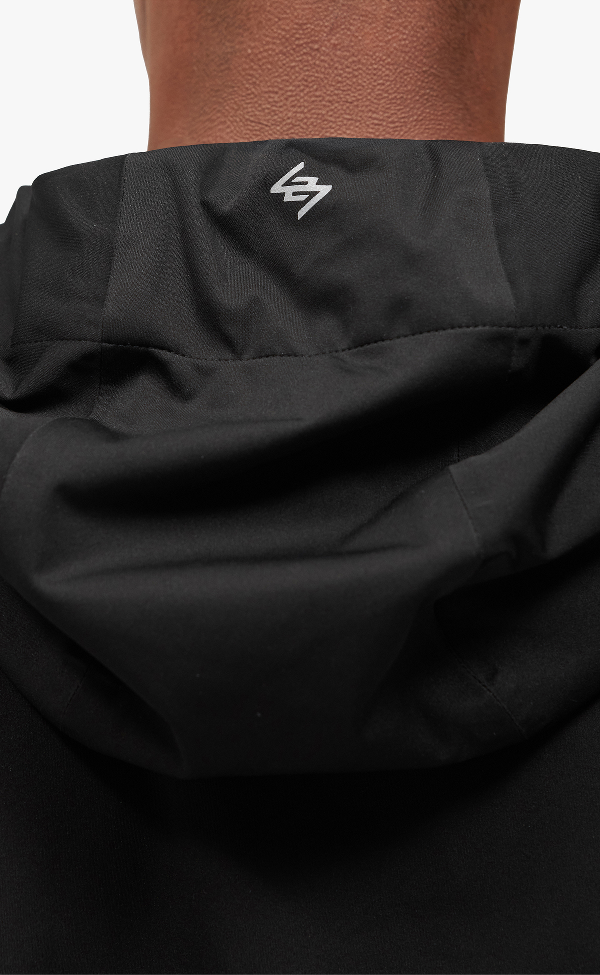 247 POWER SHIELD WINDBREAKER JET BLACK JACKET