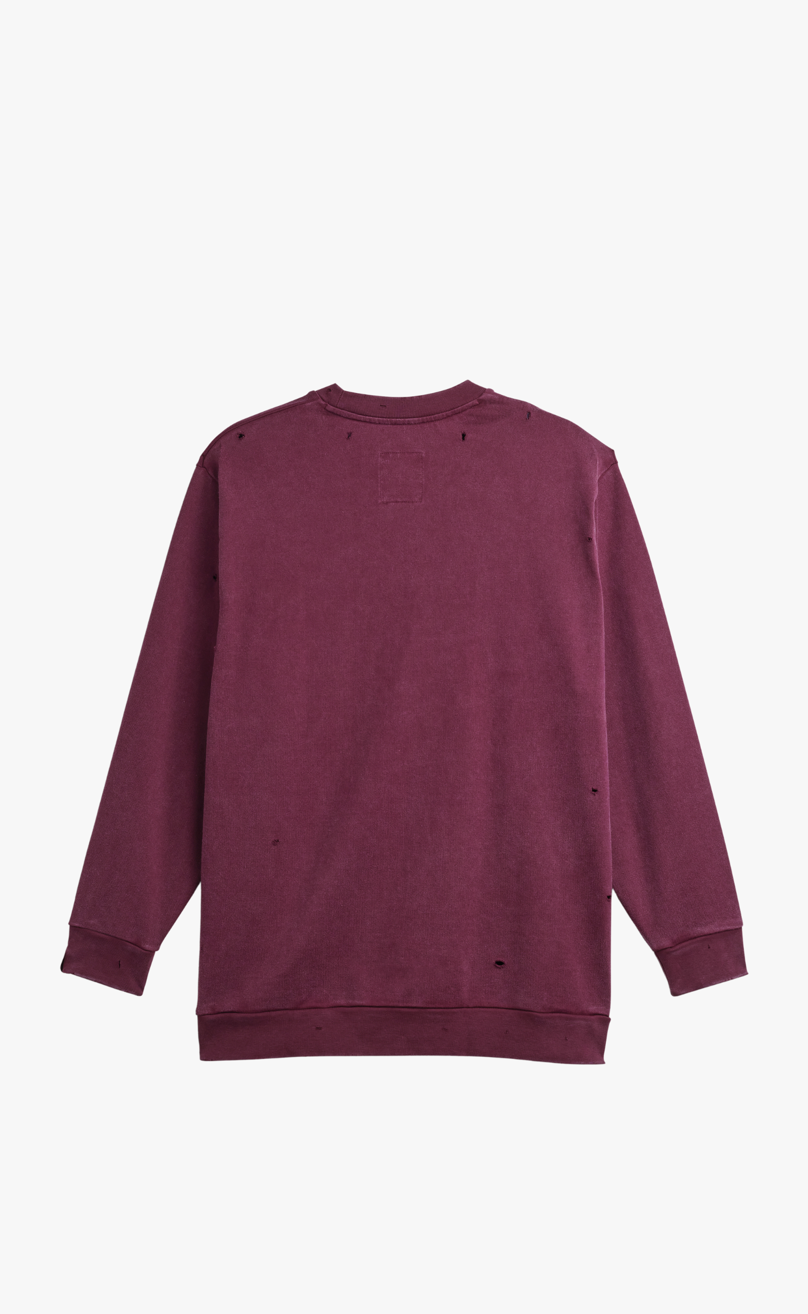 MONOCHROMATIC MAROON LONGSLEEVE