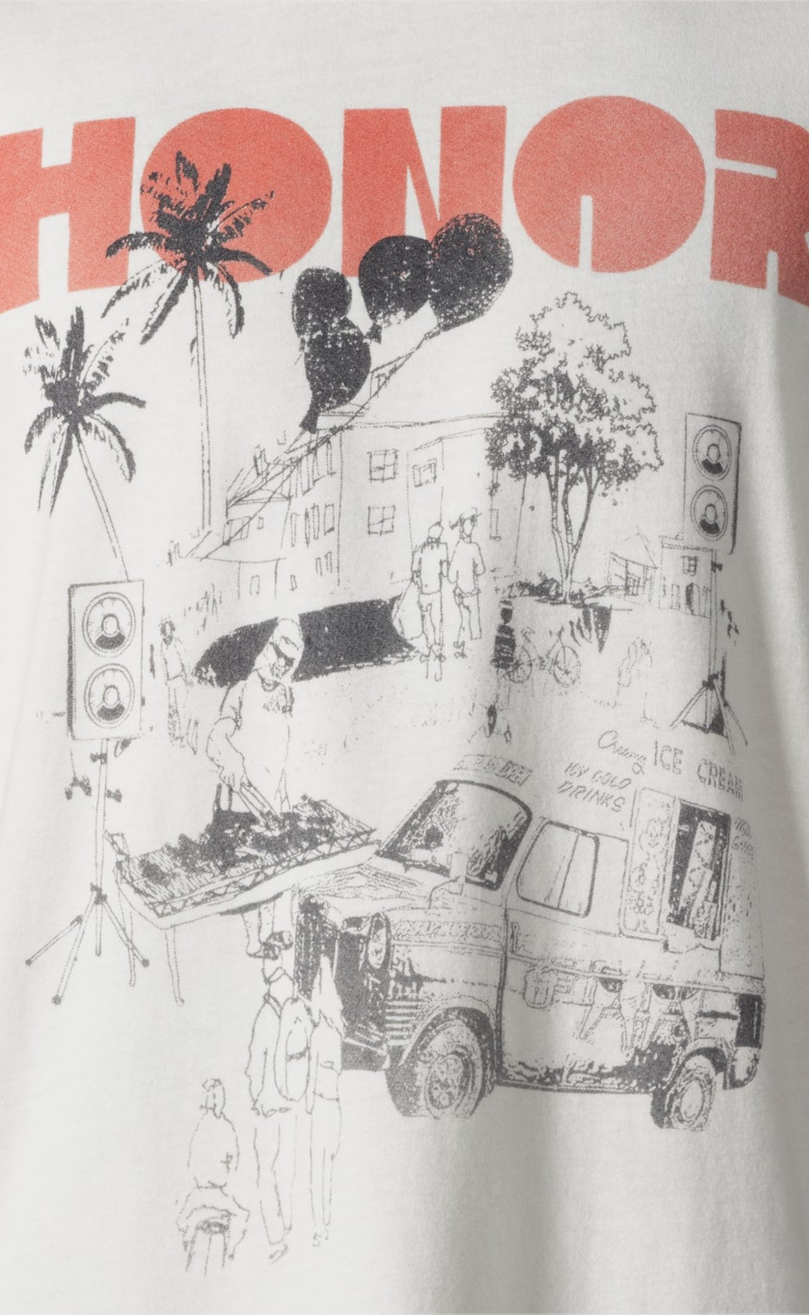 BLOCK PARTY BONE T-SHIRT