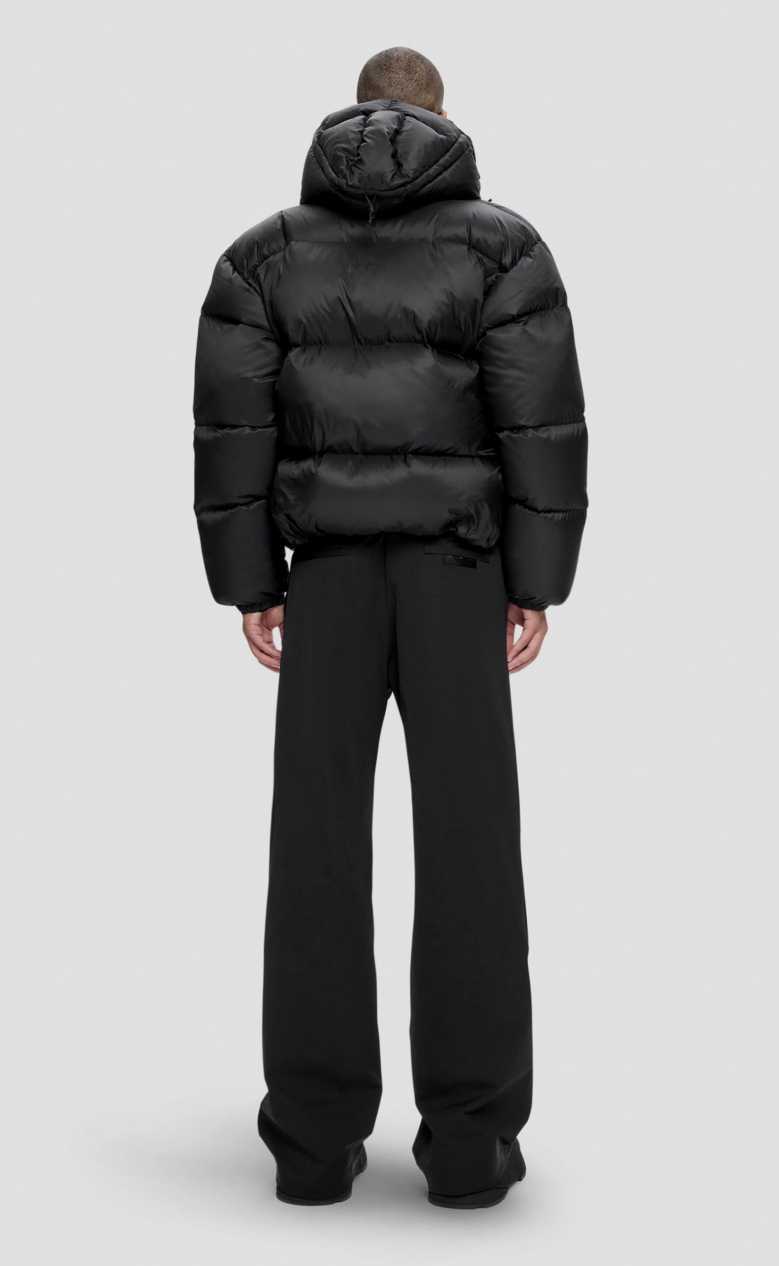 LUMEN DOWN PUFFER BLACK JACKET