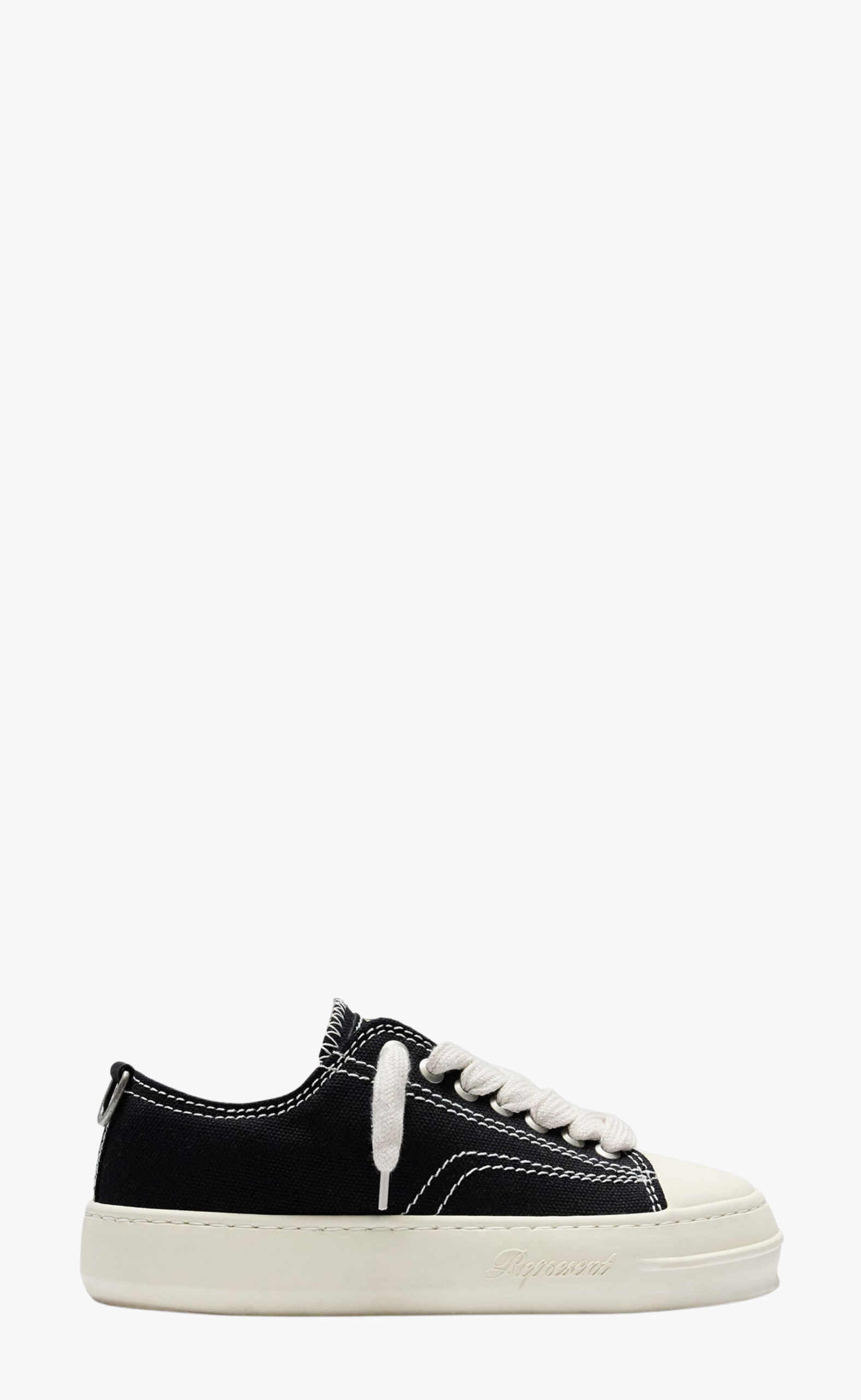 REP JET BLACK SNEAKER
