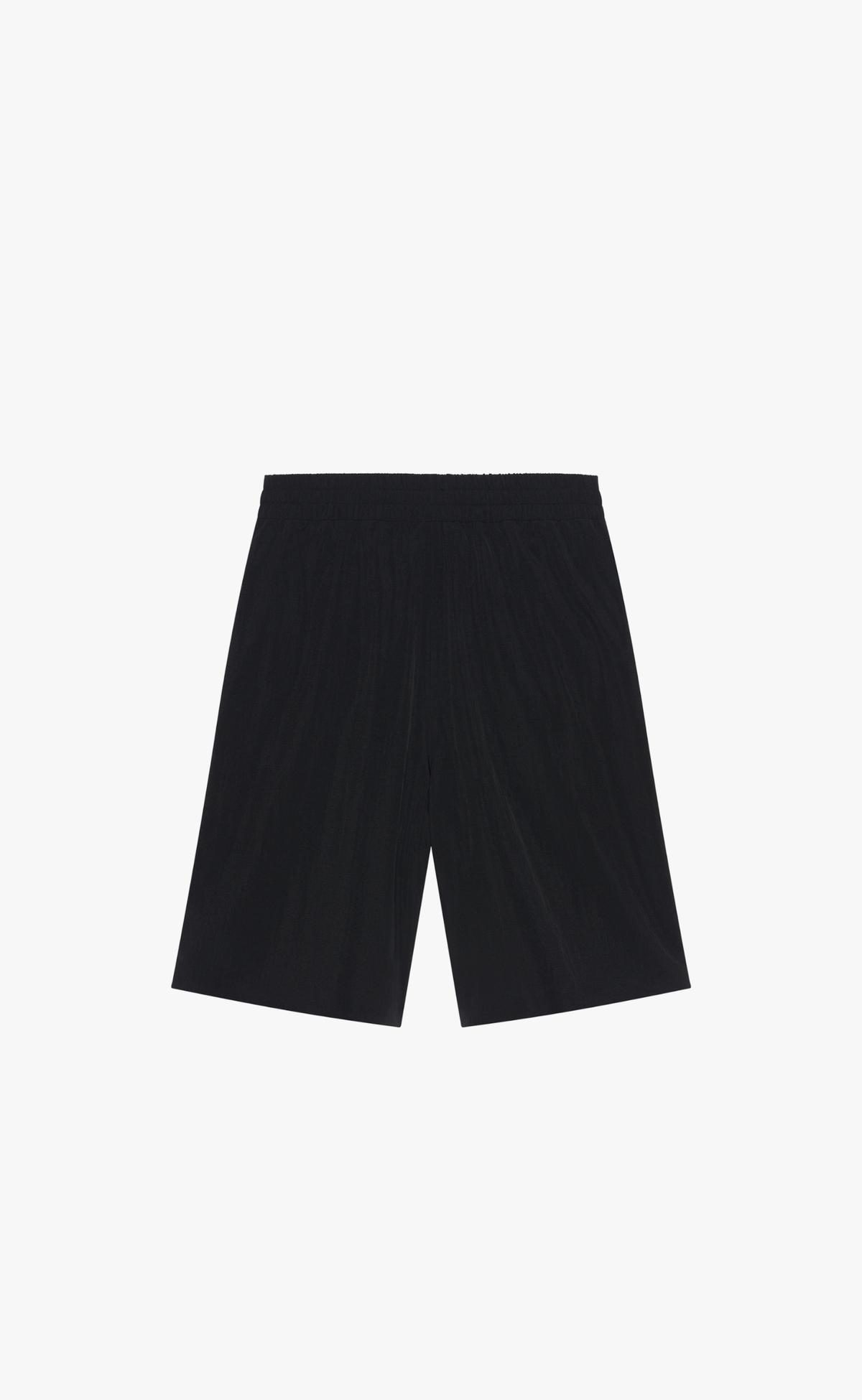 NYLON RIPSTOP SPORT BLACK SHORTS