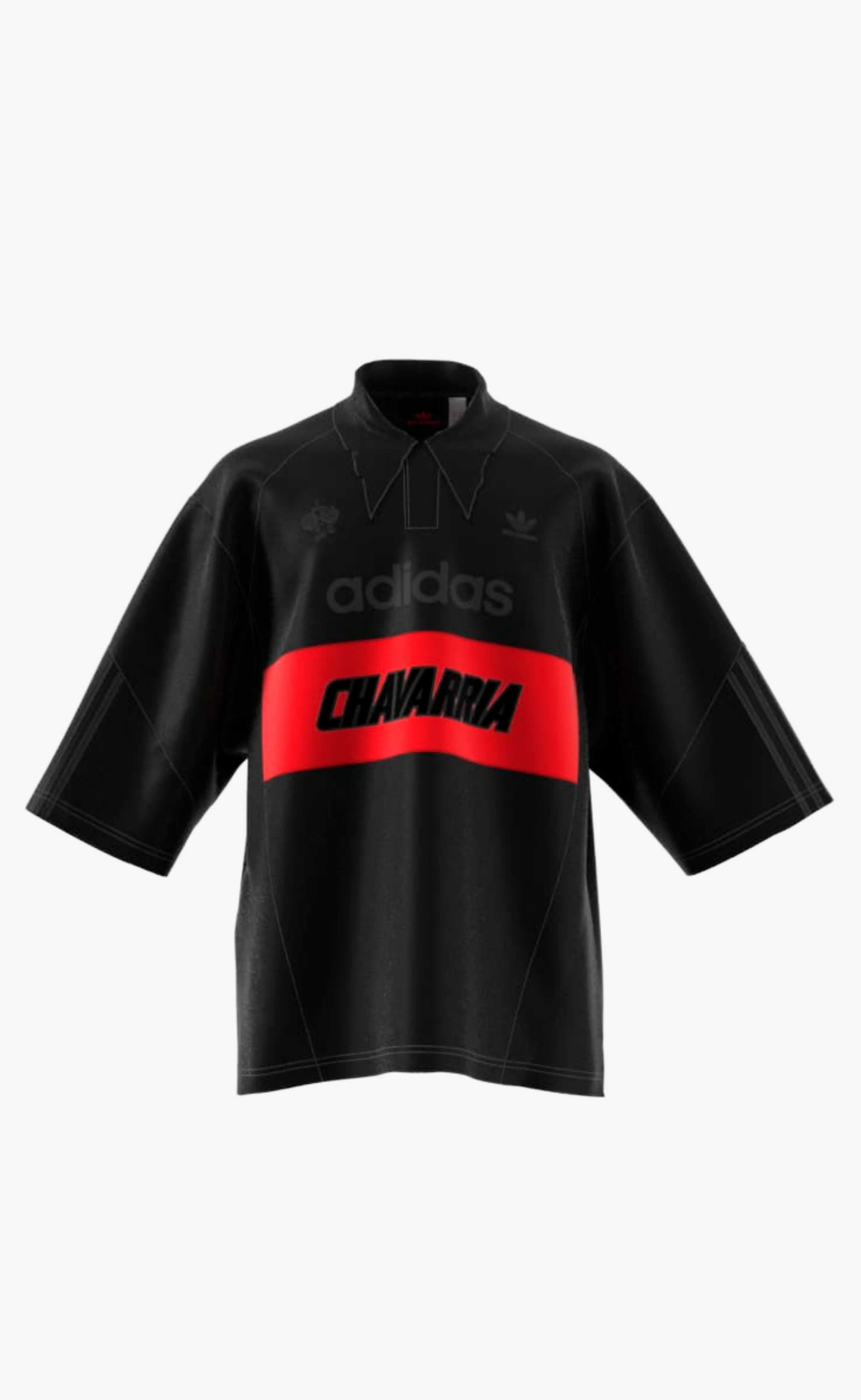 CHAVARRIA POLO BLACK T-SHIRT