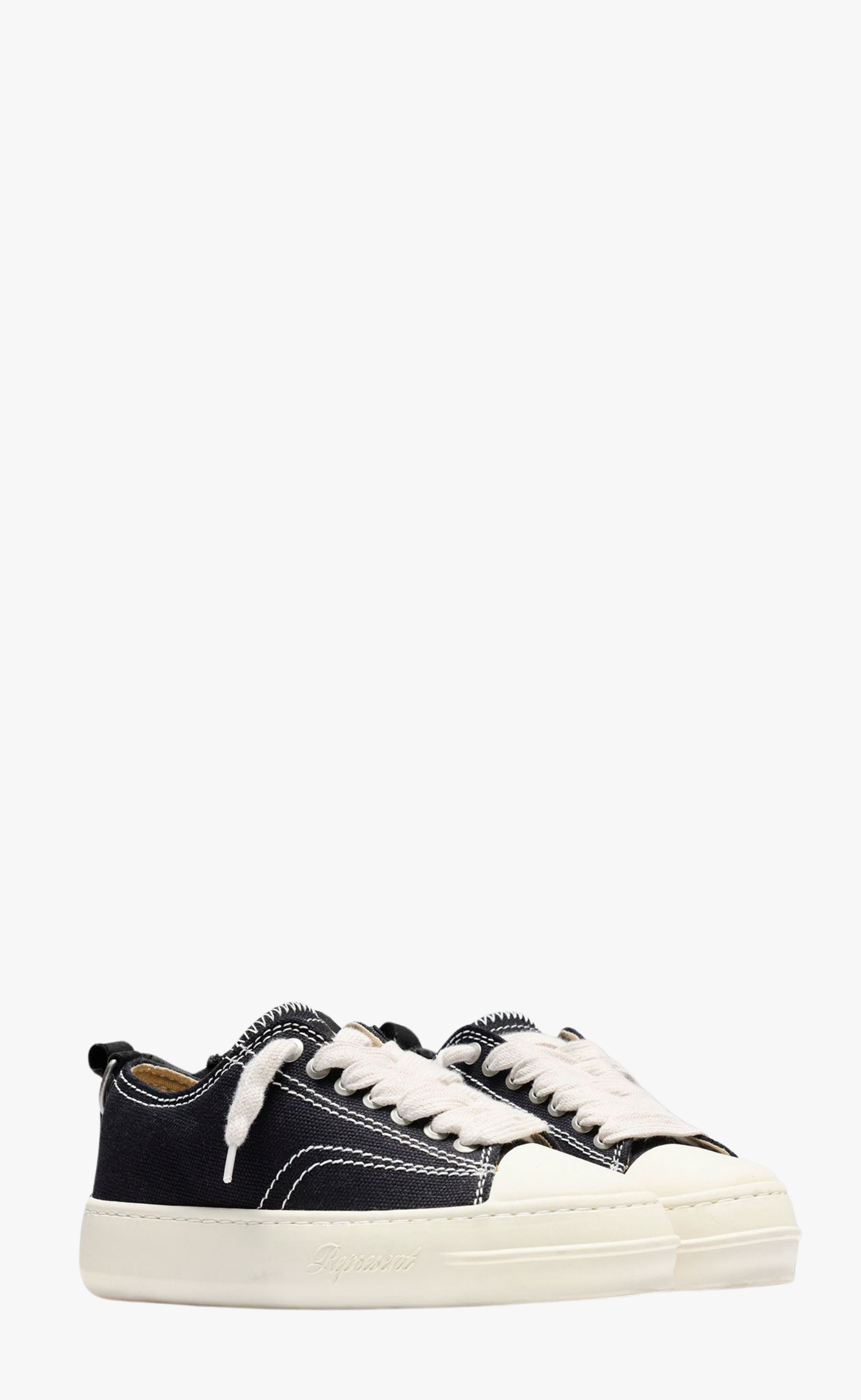 REP JET BLACK SNEAKER