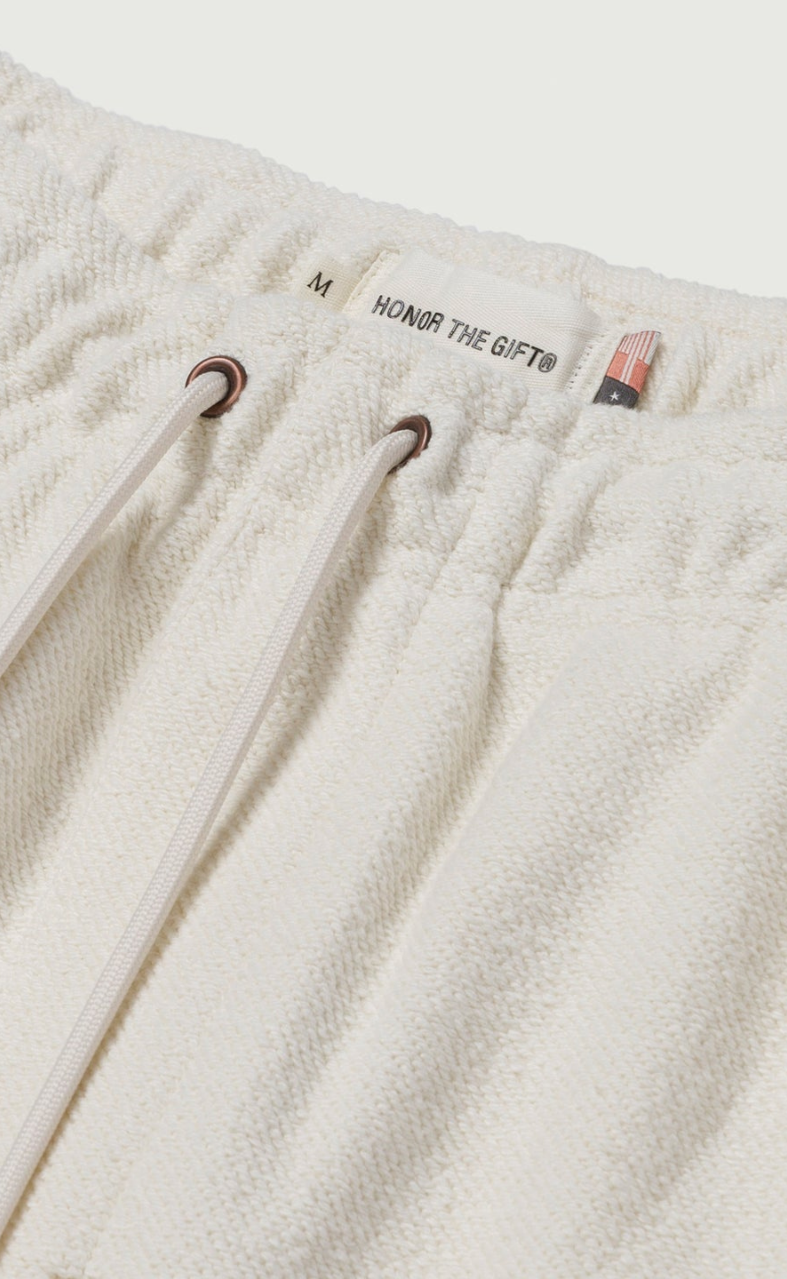 BLOCK PARTY REVERSE TERRY BONE SHORTS