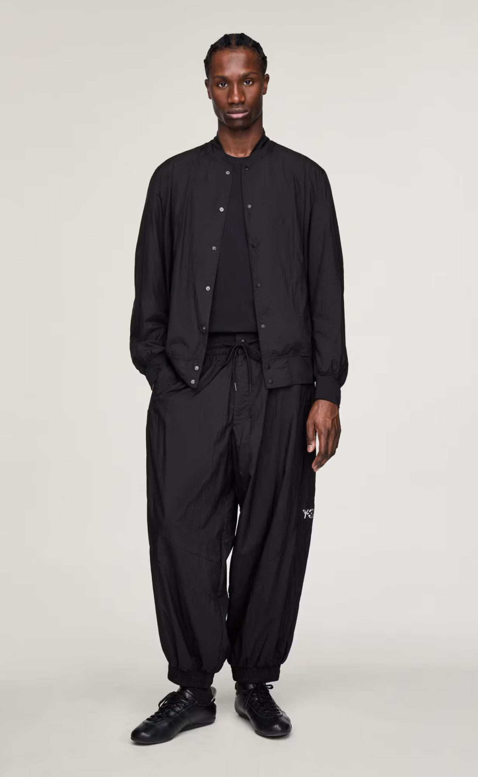 Y-3 COLLEGIATE BLACK JACKET