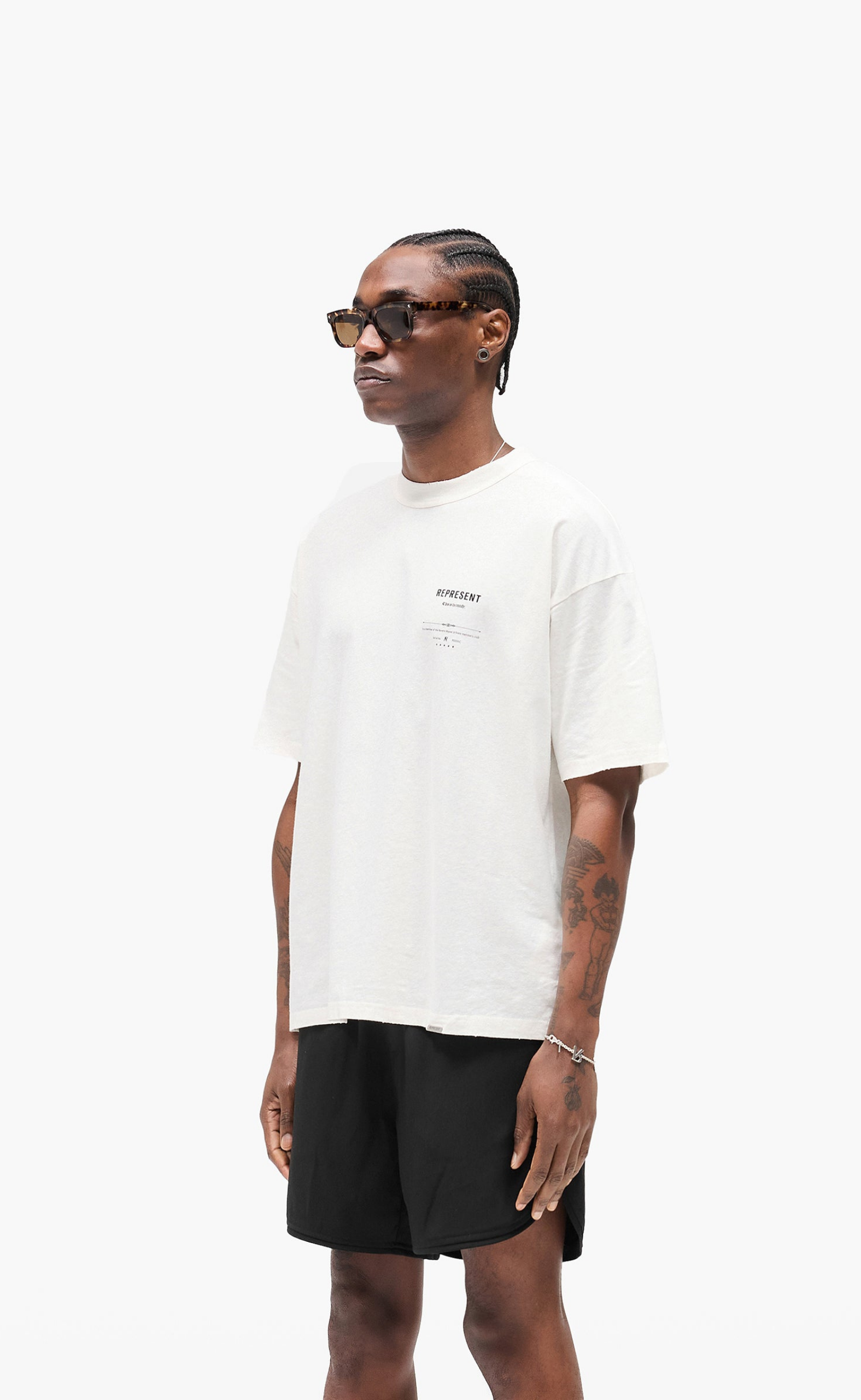 REVERE MANOR AGED WHITE T-SHIRT