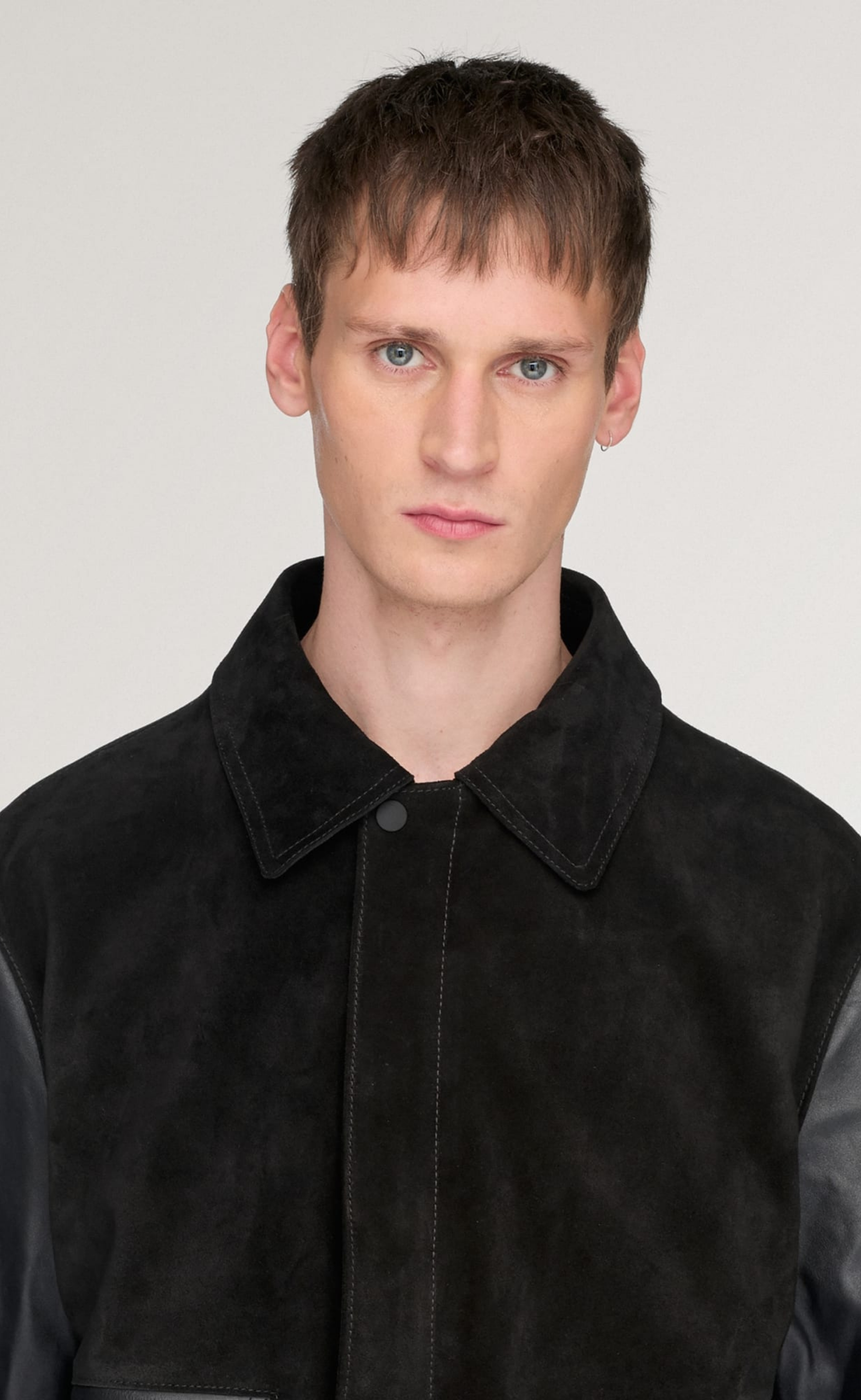 F1 MERCEDES LEATHER RACING BLACK JACKET