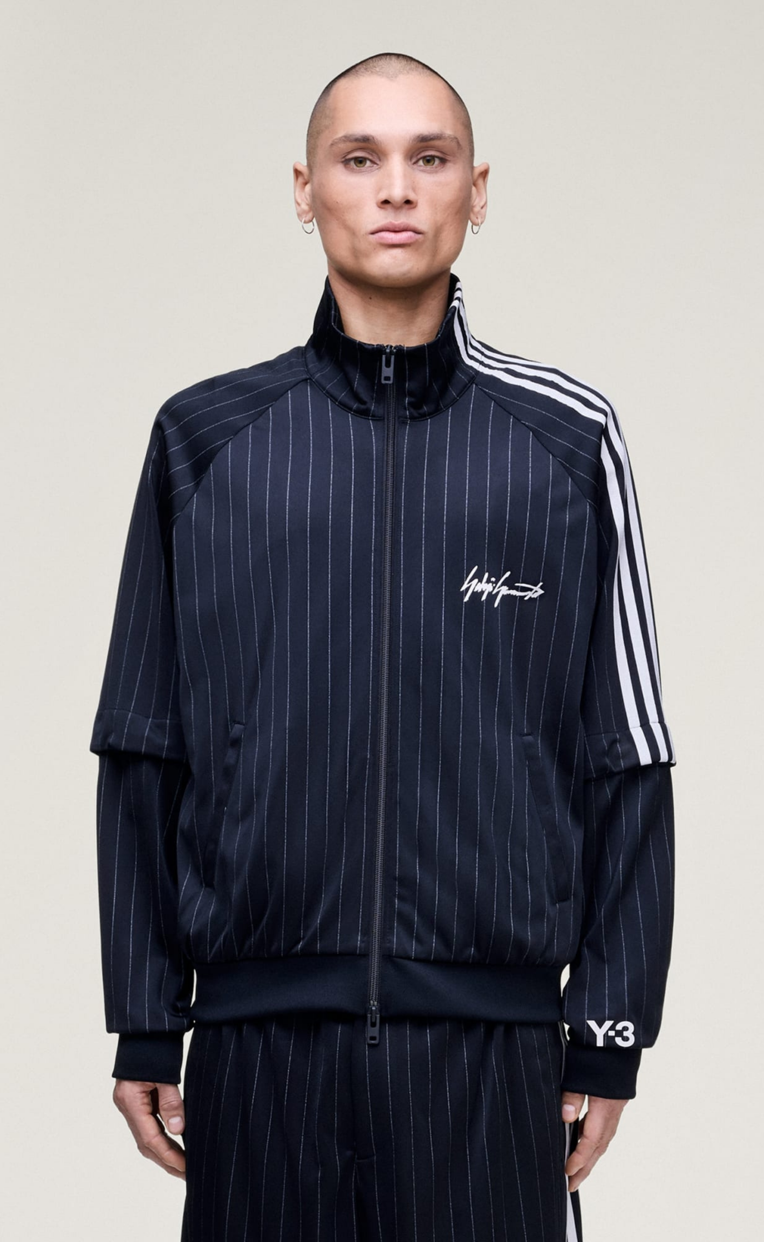 Y-3 BASKETBALL BLACK TRACK JACKET