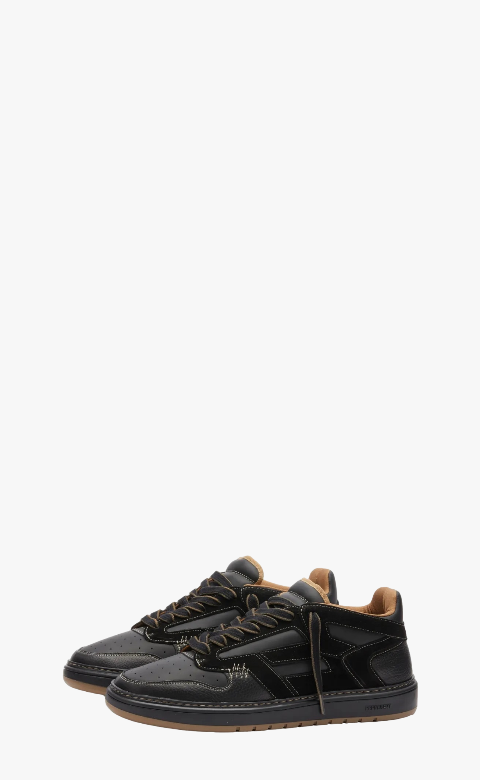 REPTOR LOW BLACK WASHED TAUPE SNEAKERS