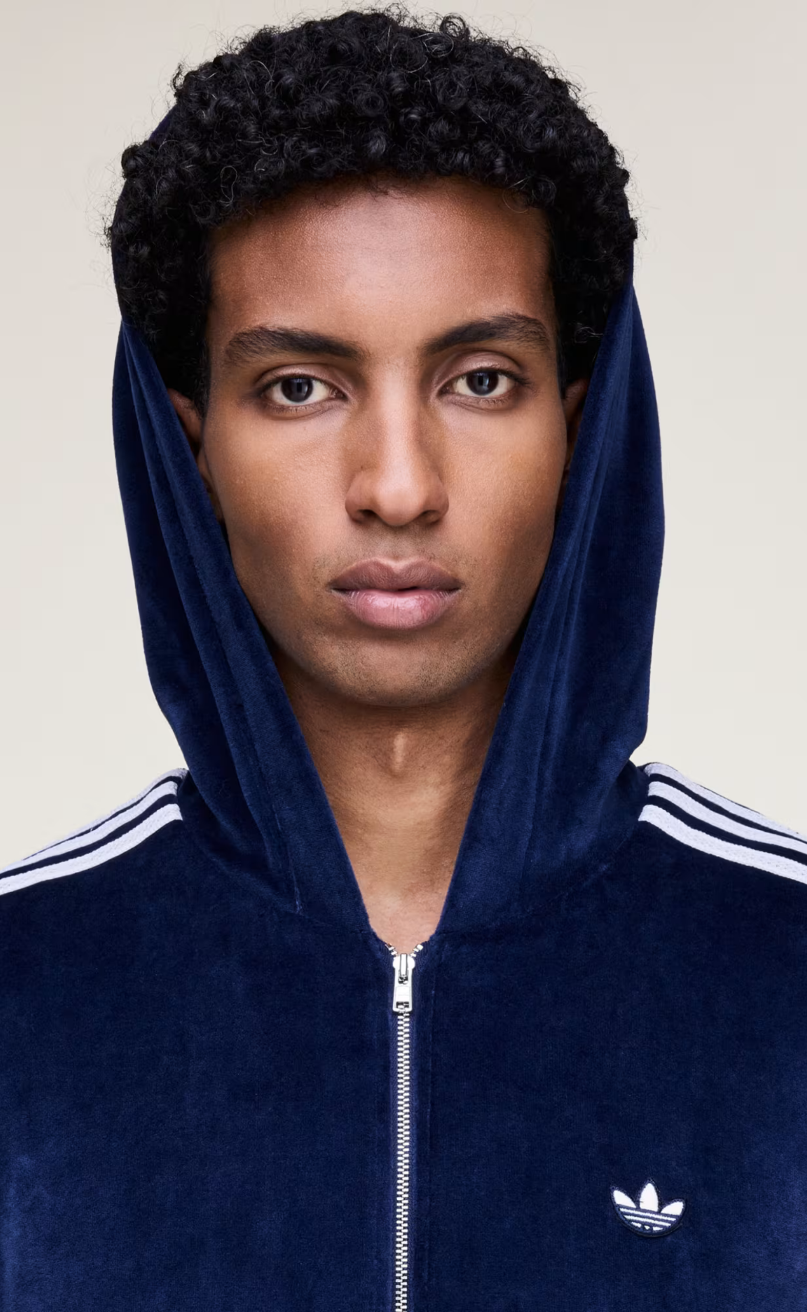 WB VELOUR COLLEGIATE NAVY JACKET