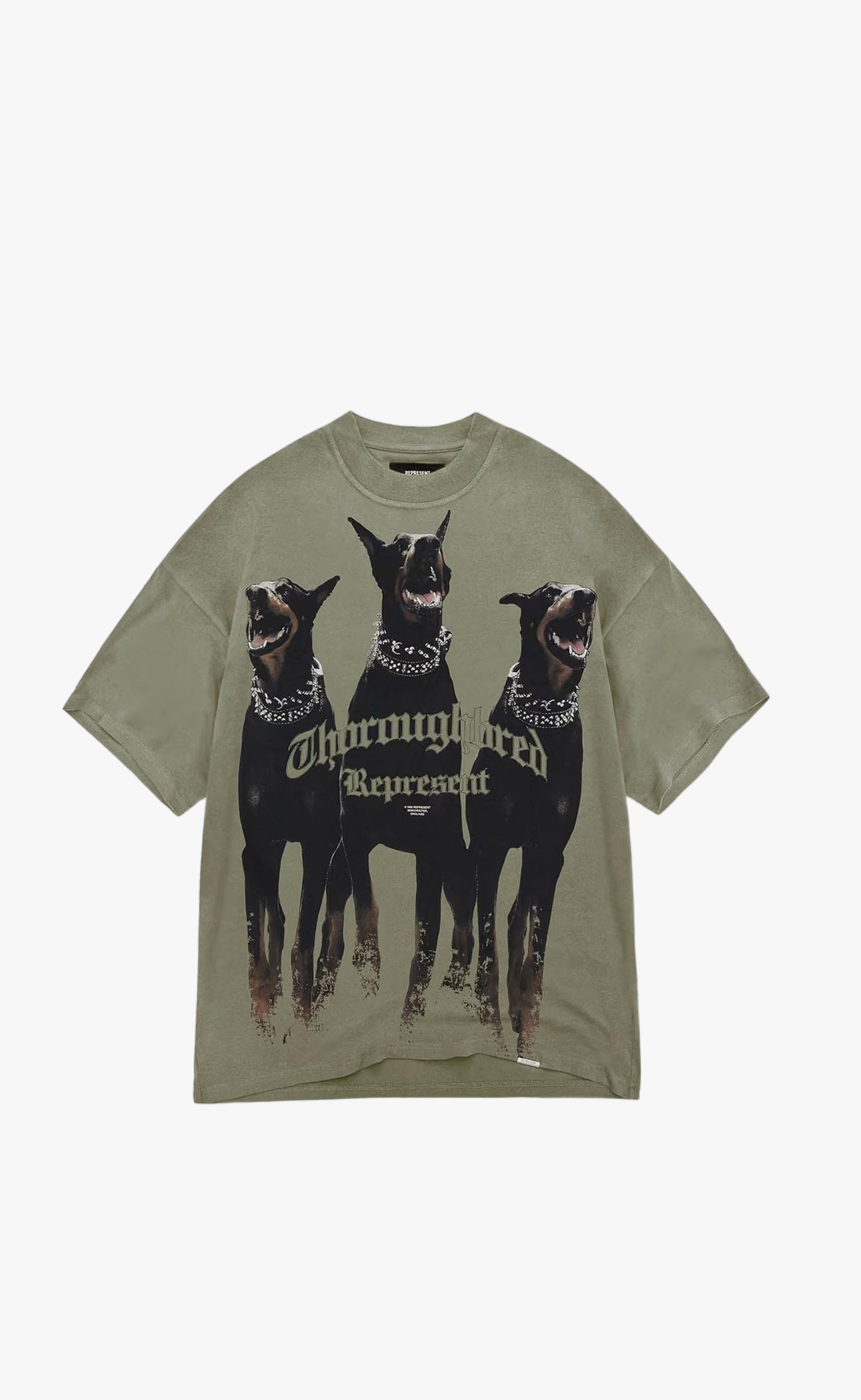 THOROUGHBRED KHAKI T-SHIRT