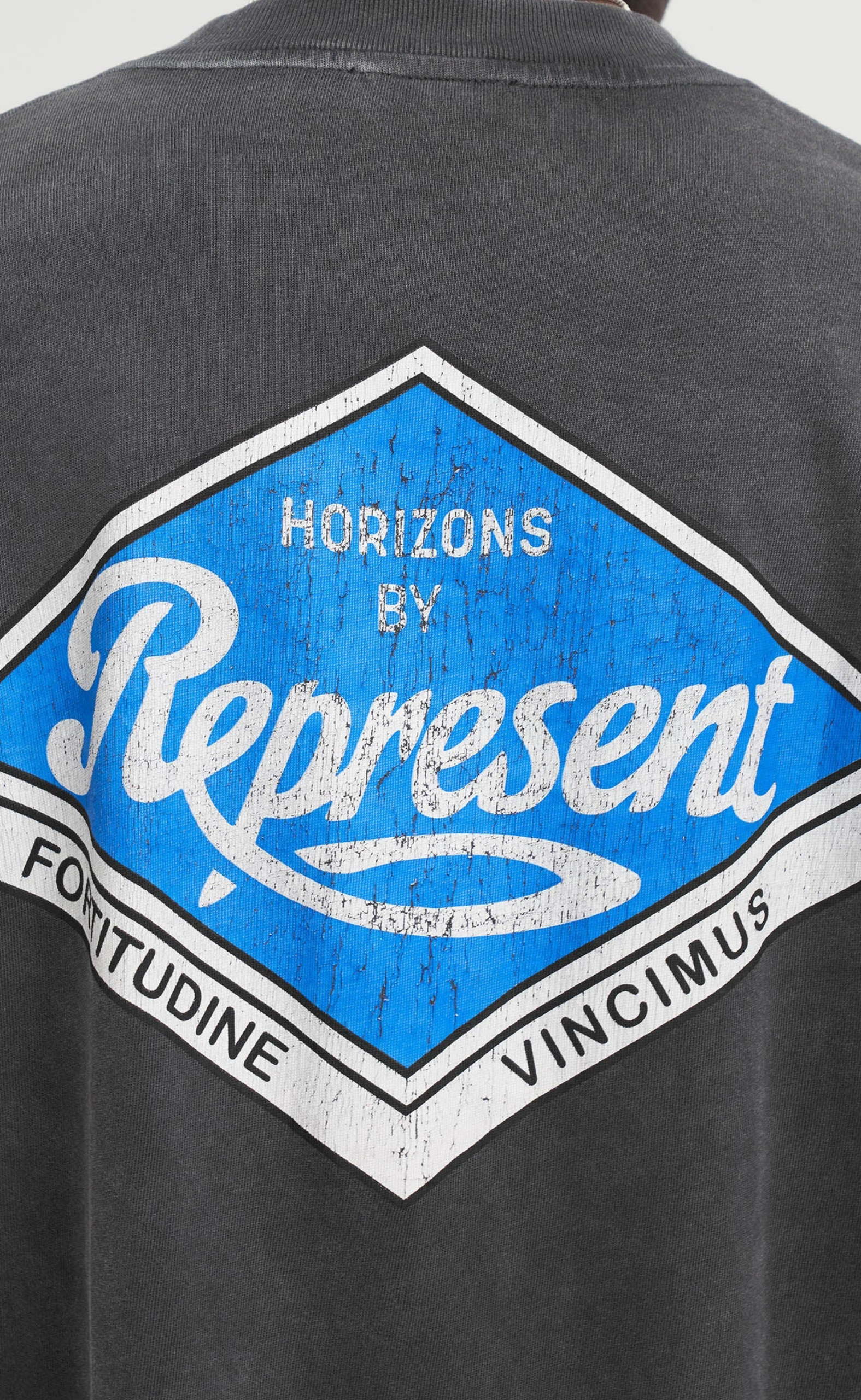 CLASSIC PARTS WASHED BLACK T-SHIRT