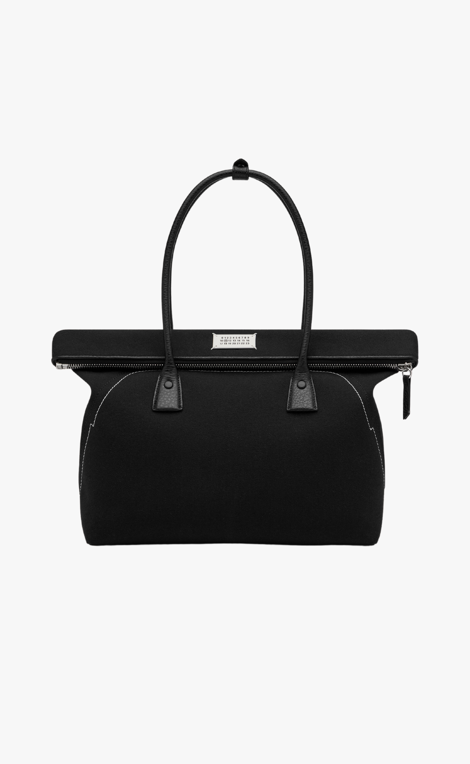 5AC SHOPPING MEDIUM BLACK BAG