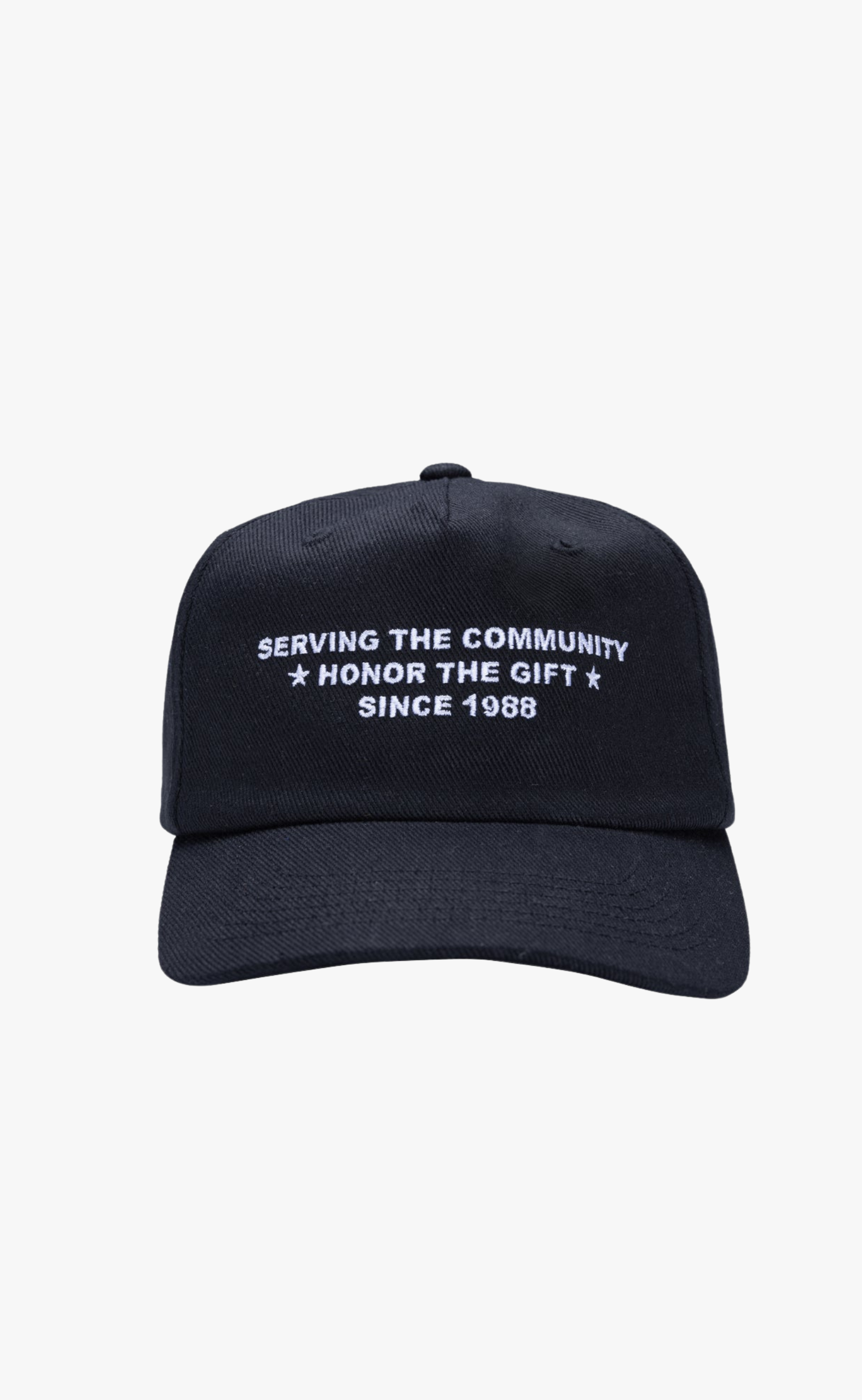 COMMUNITY TRUCKER BLACK HAT