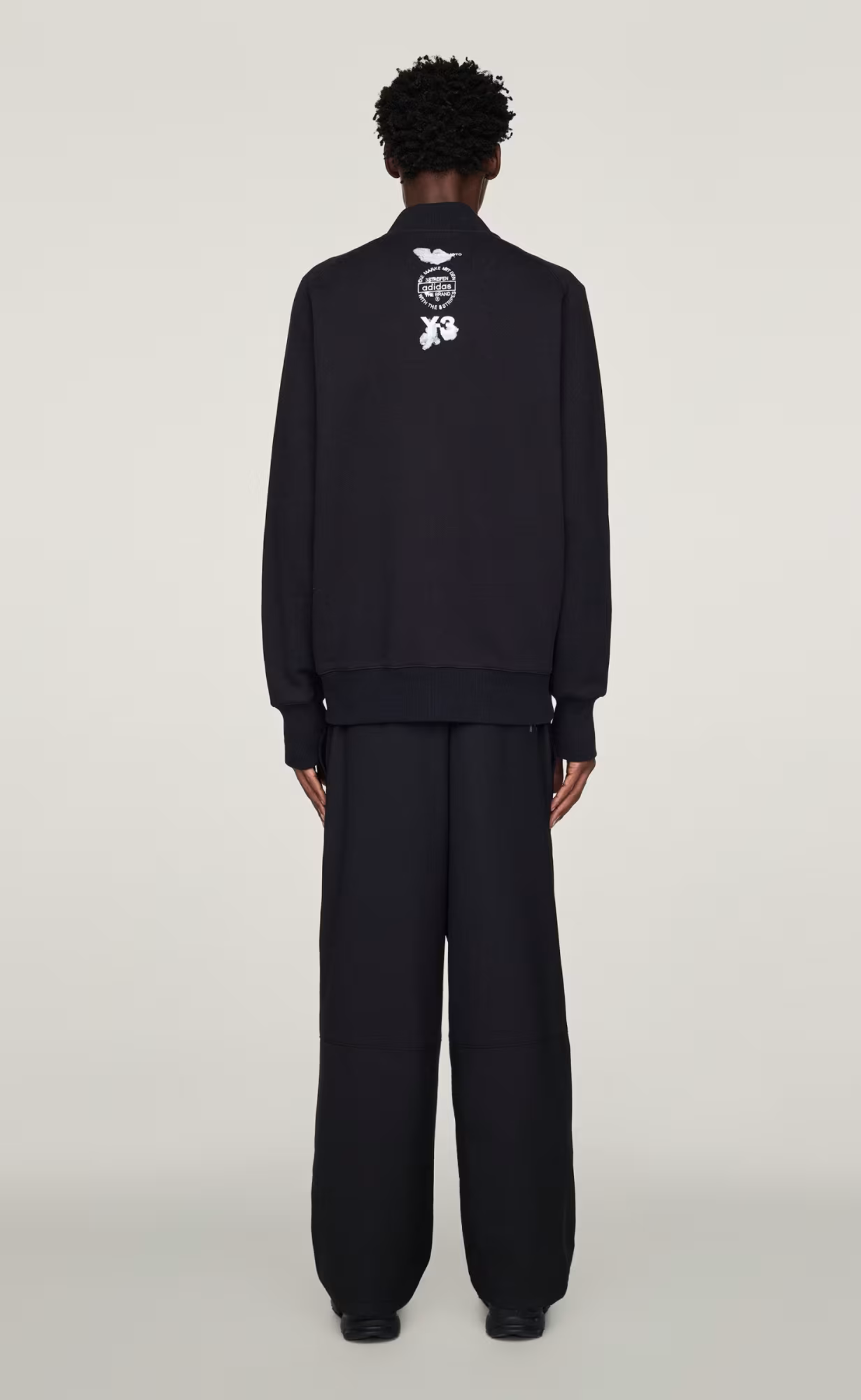 M TRACK TOP BLACK JACKET