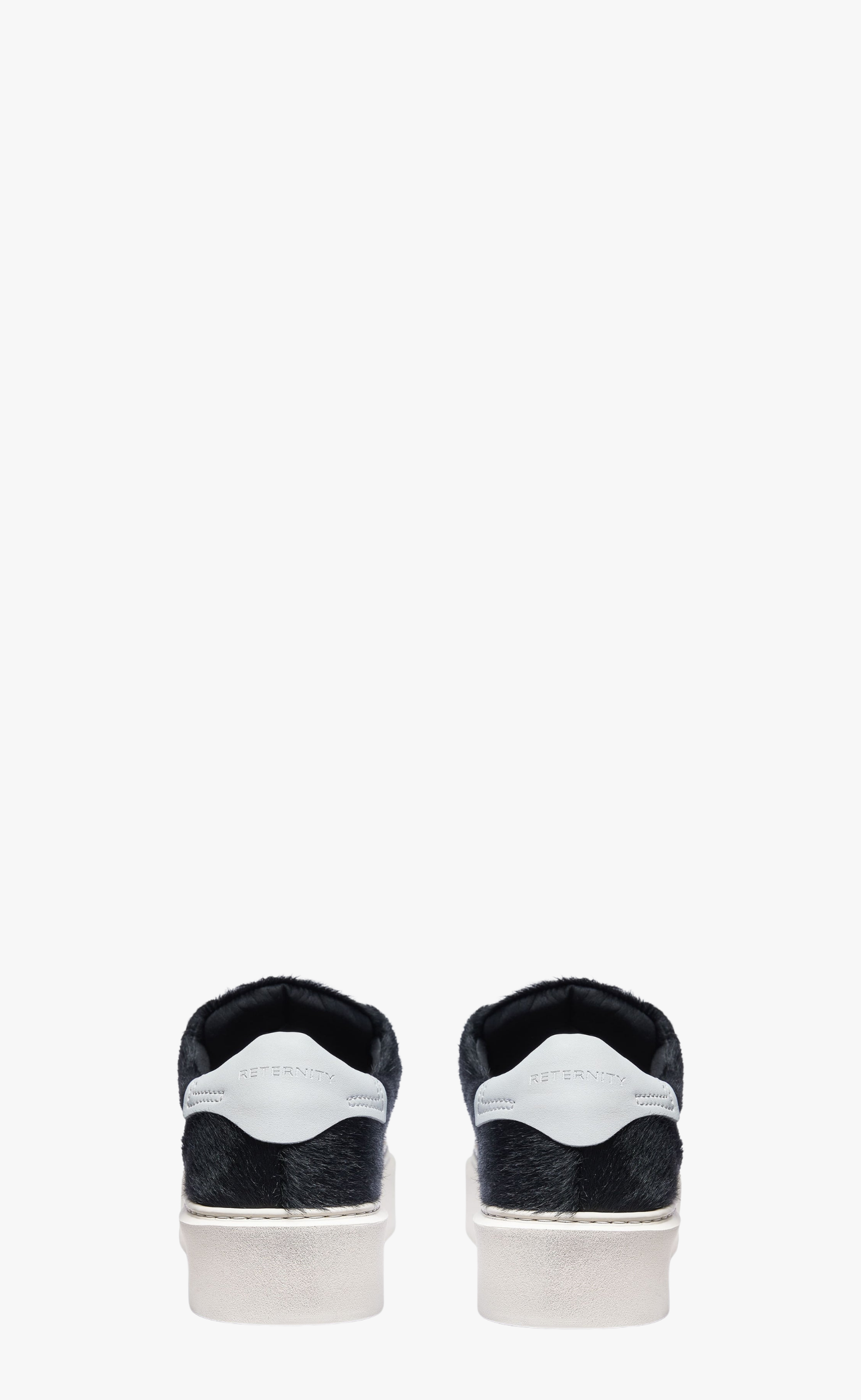 LE PROMENEUR BLACK PONYHAIR SNEAKER