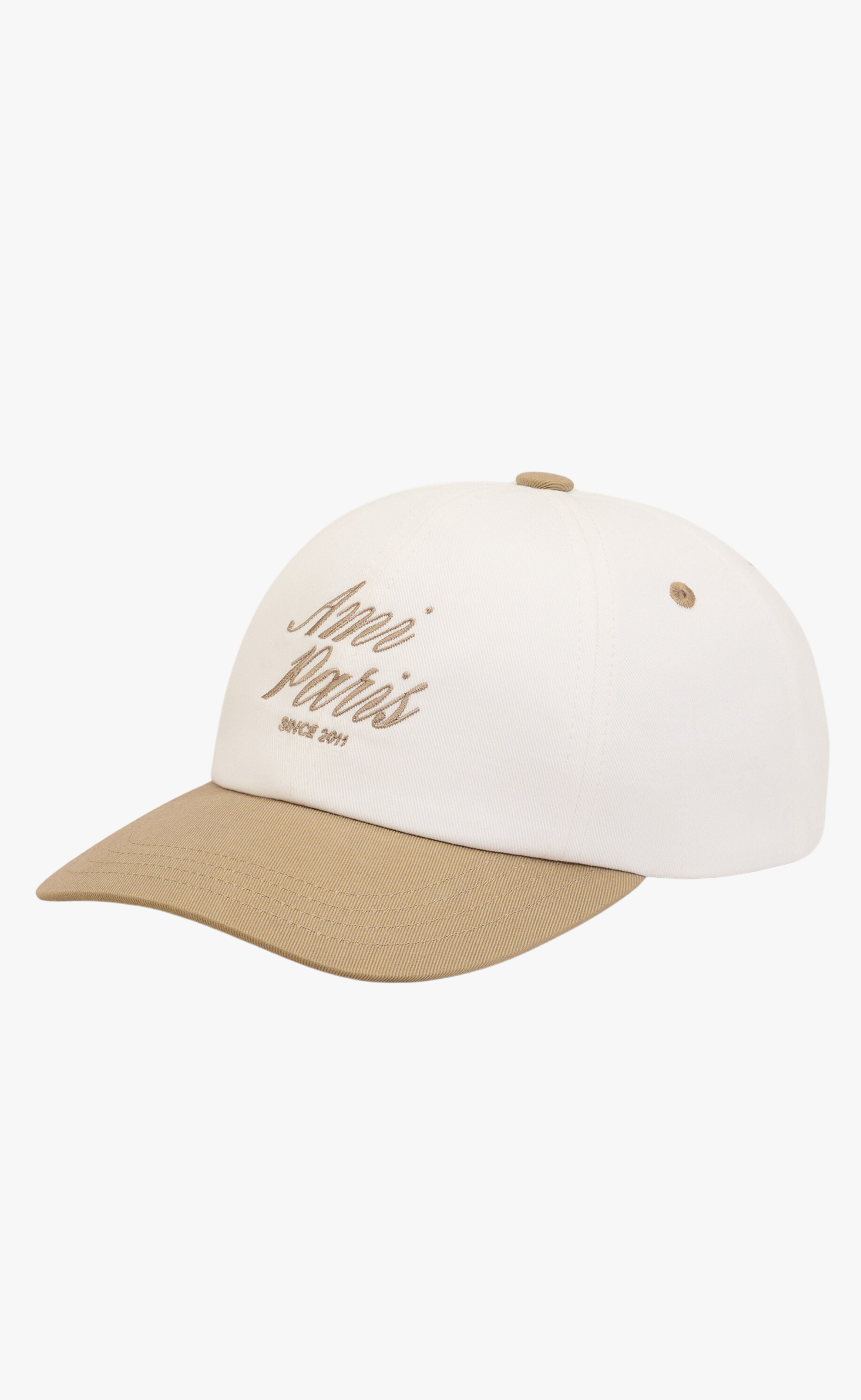 BICOLOR AMI PARIS WHITE TAUPE HAT