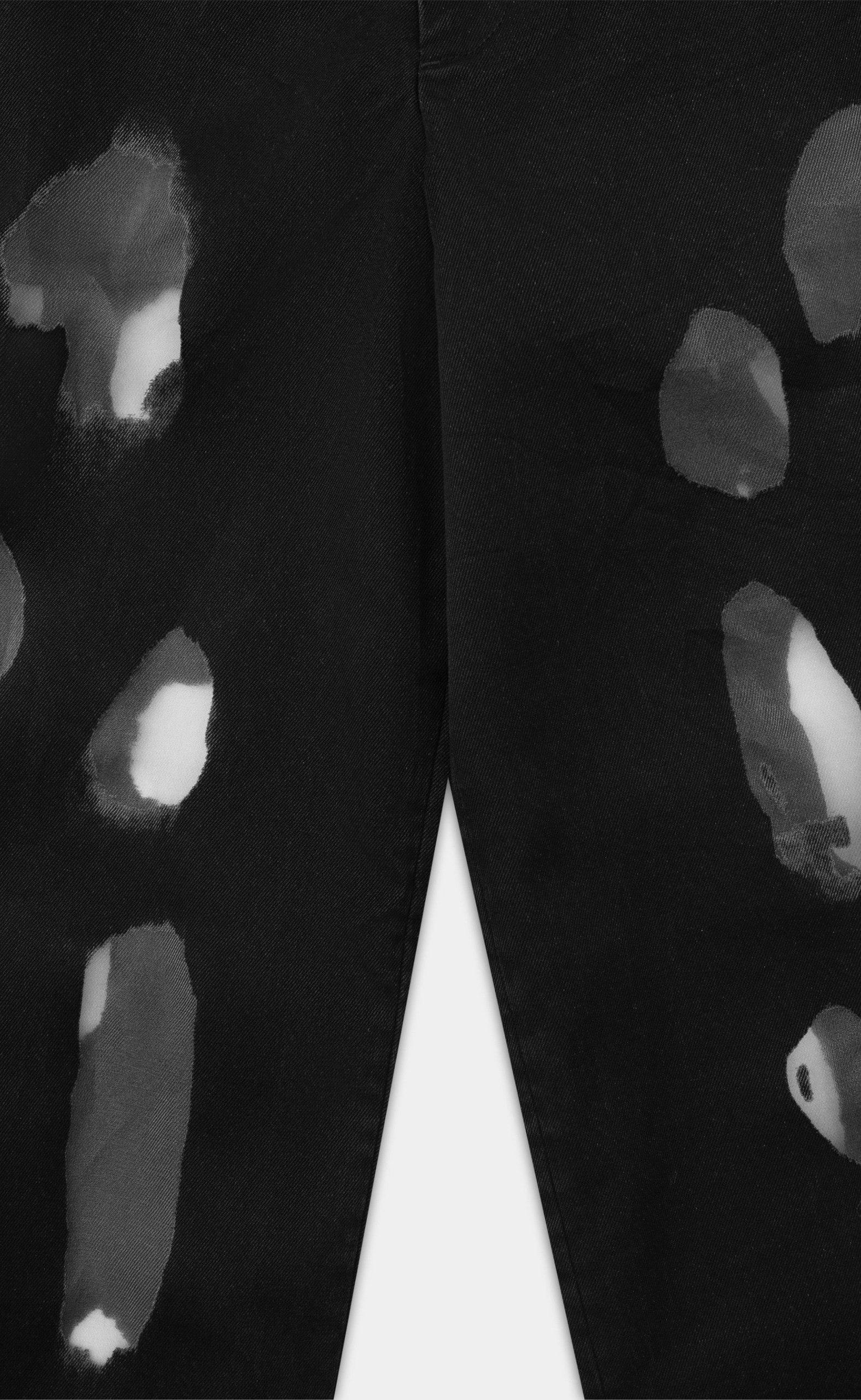 GALLOP DENIM BLACK TROUSERS