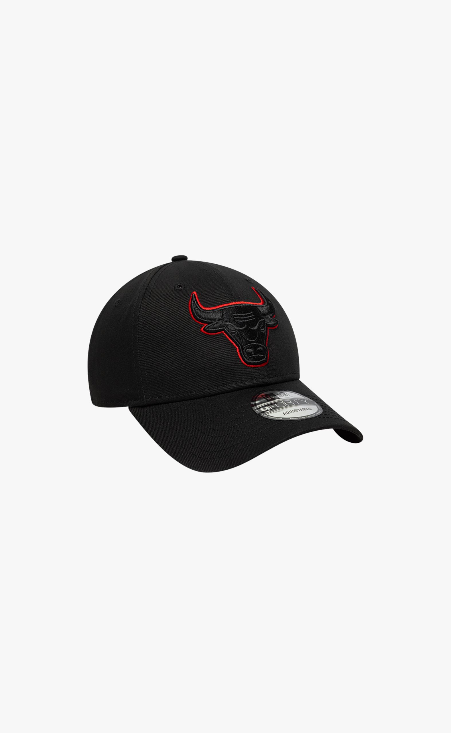 CHICAGO BULLS TEAM OUTLINE 9FORTY BLACK HAT