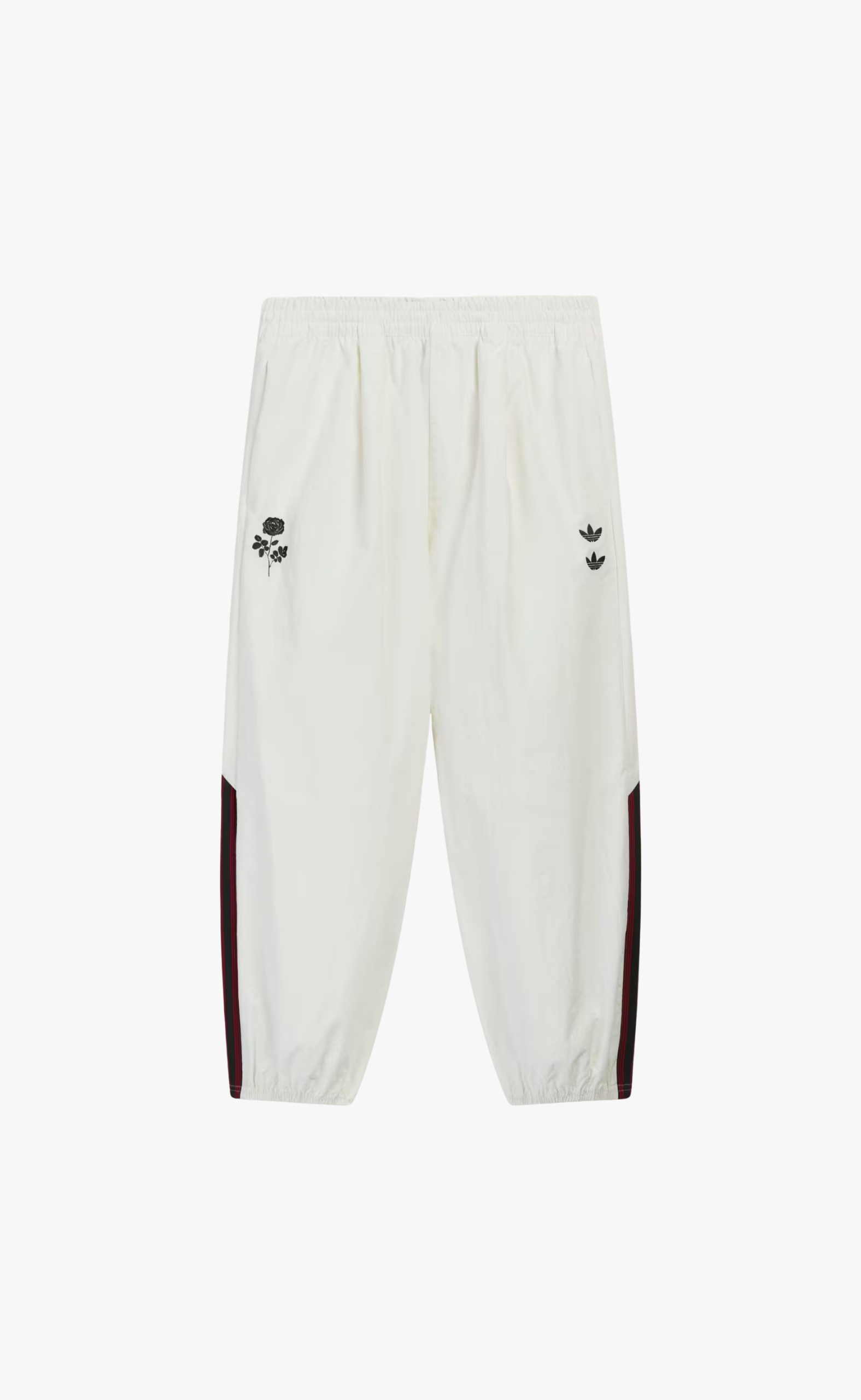 WC WOVEN WHITE TRACK PANTS