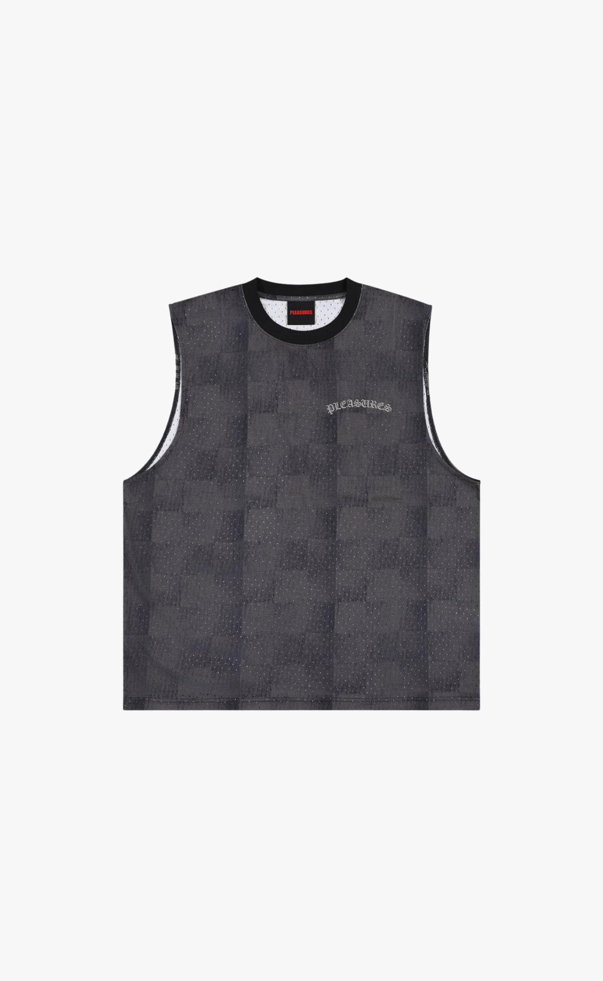 NEURAL MESH BLACK TANK TOP