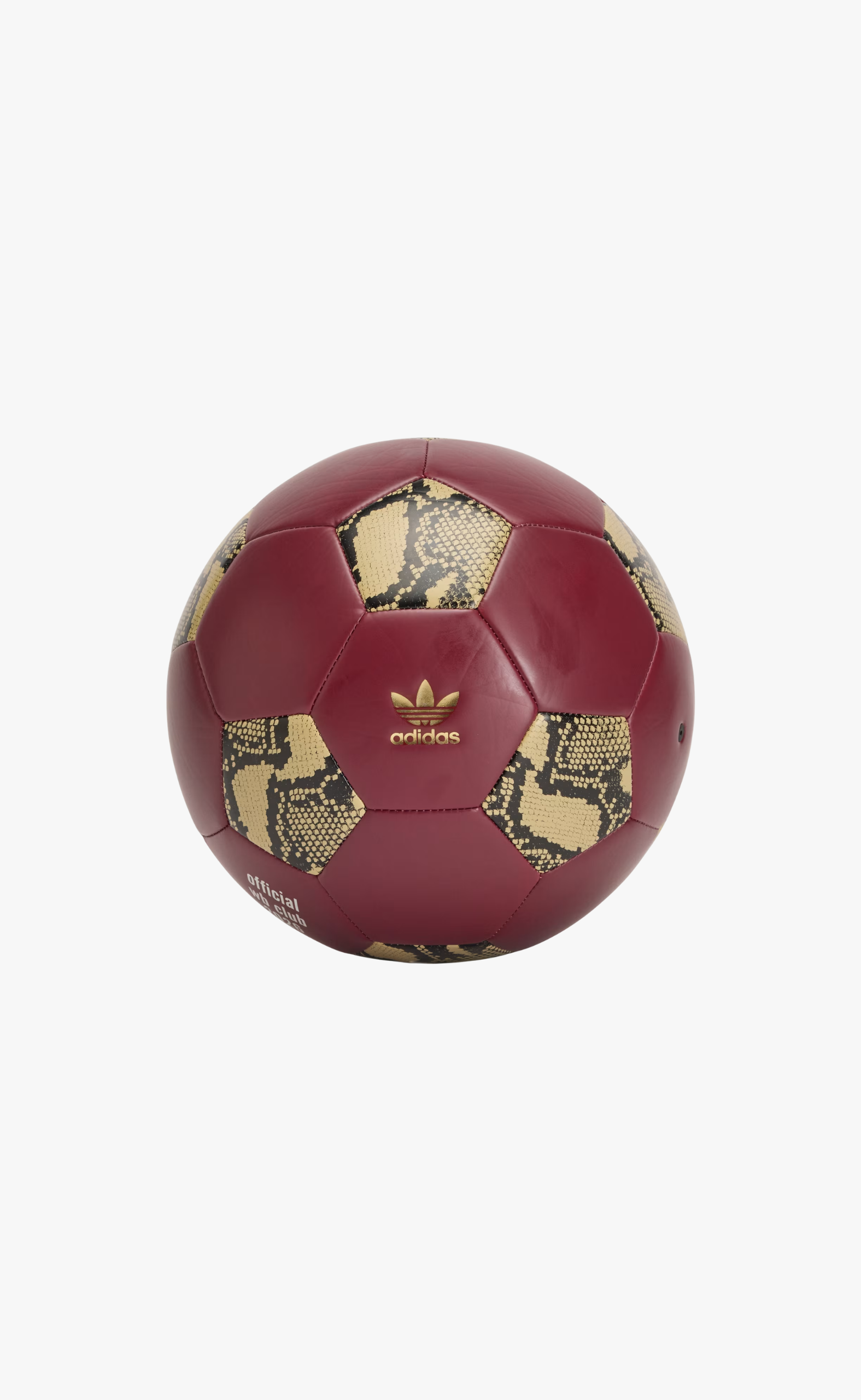WB FOOTBALL BURGUNDY BALL