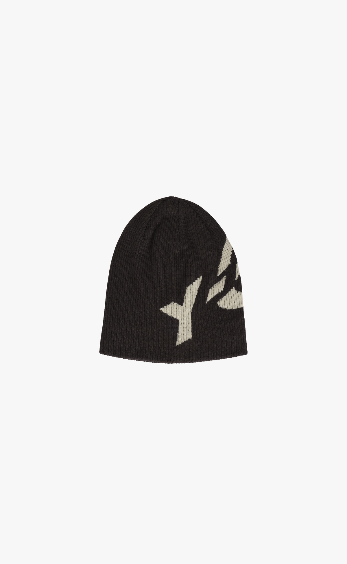 GRAPHIC LOGO BLACK BEANIE