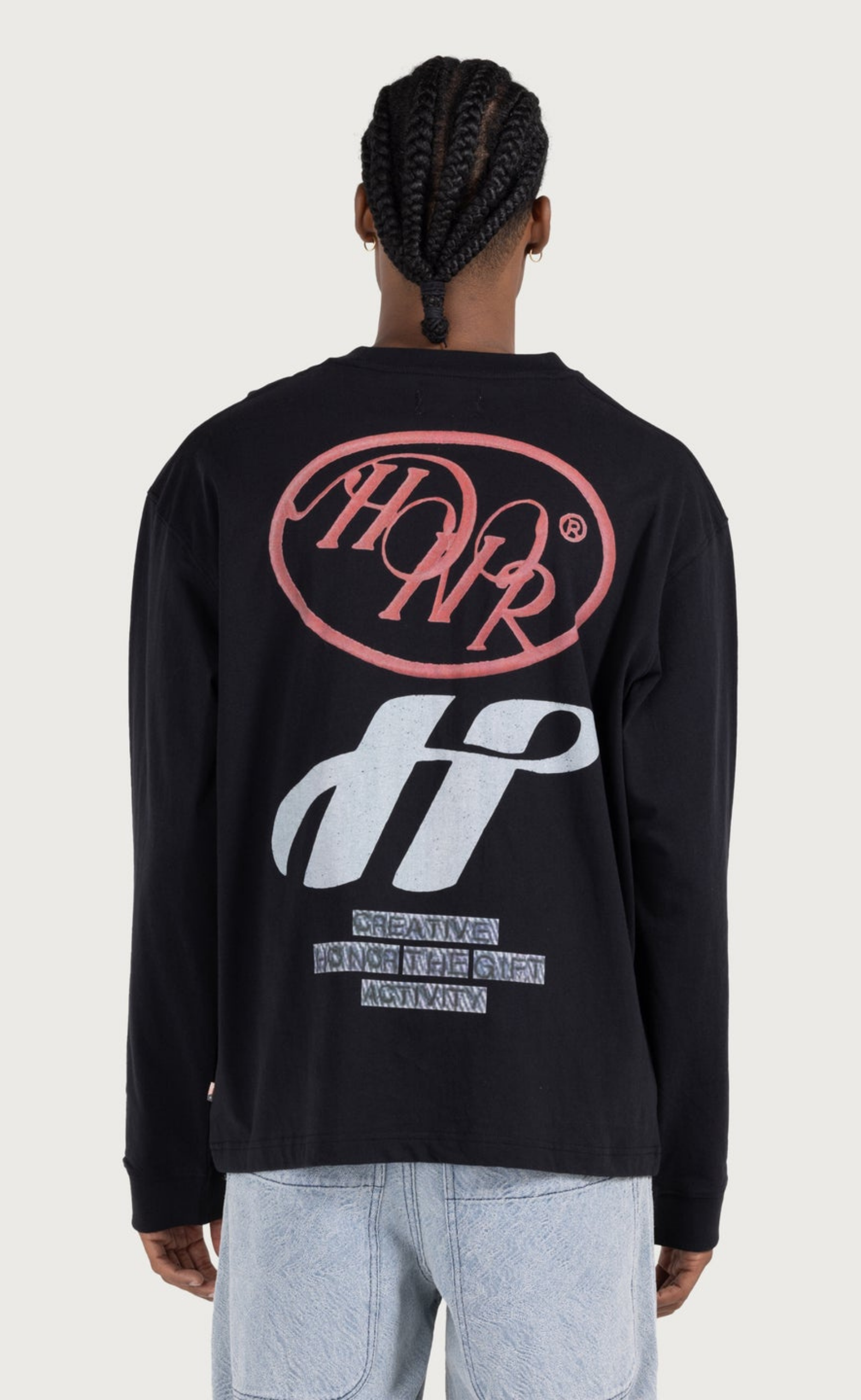 POP ART BLACK LONGSLEEVE