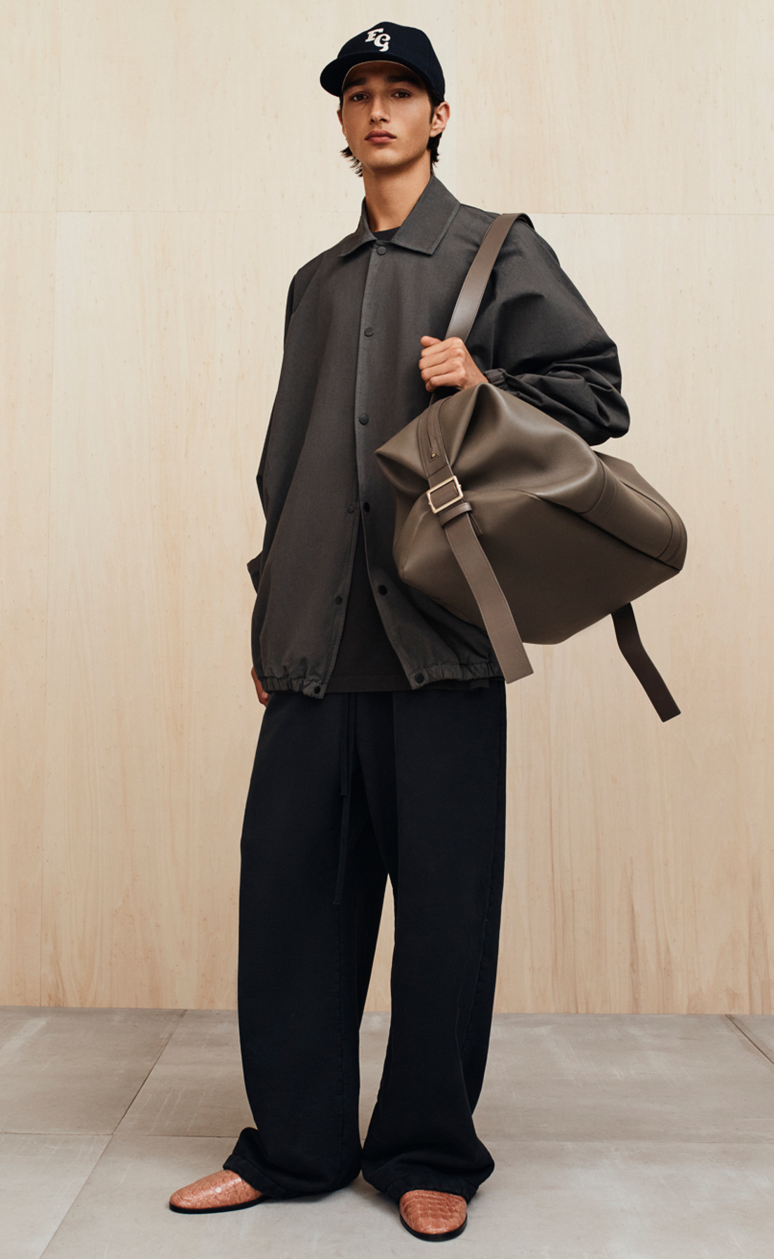 WINDBREAKER DARK GREY JACKET