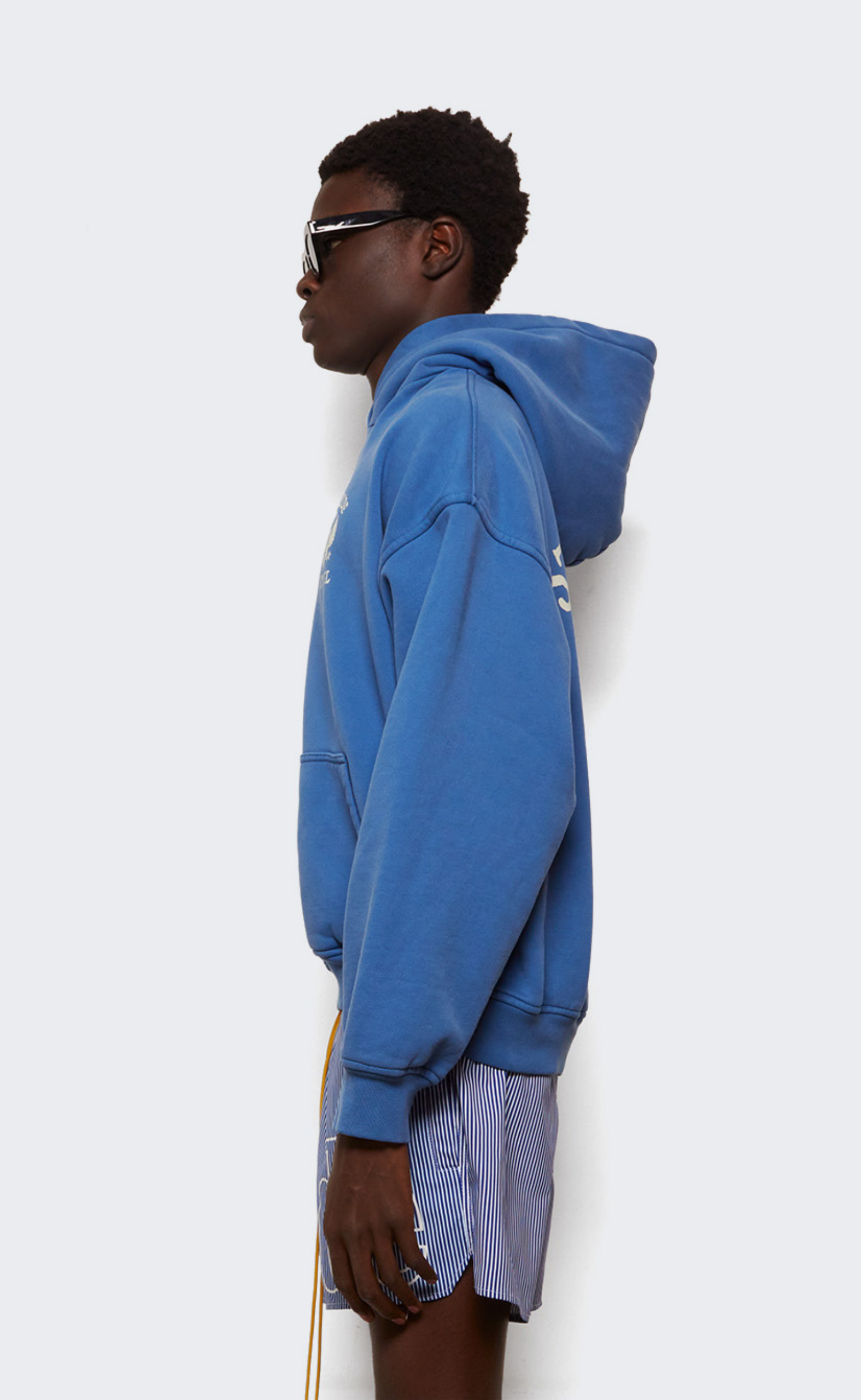 ST. RHUDE SEAL ROYAL BLUE HOODIE