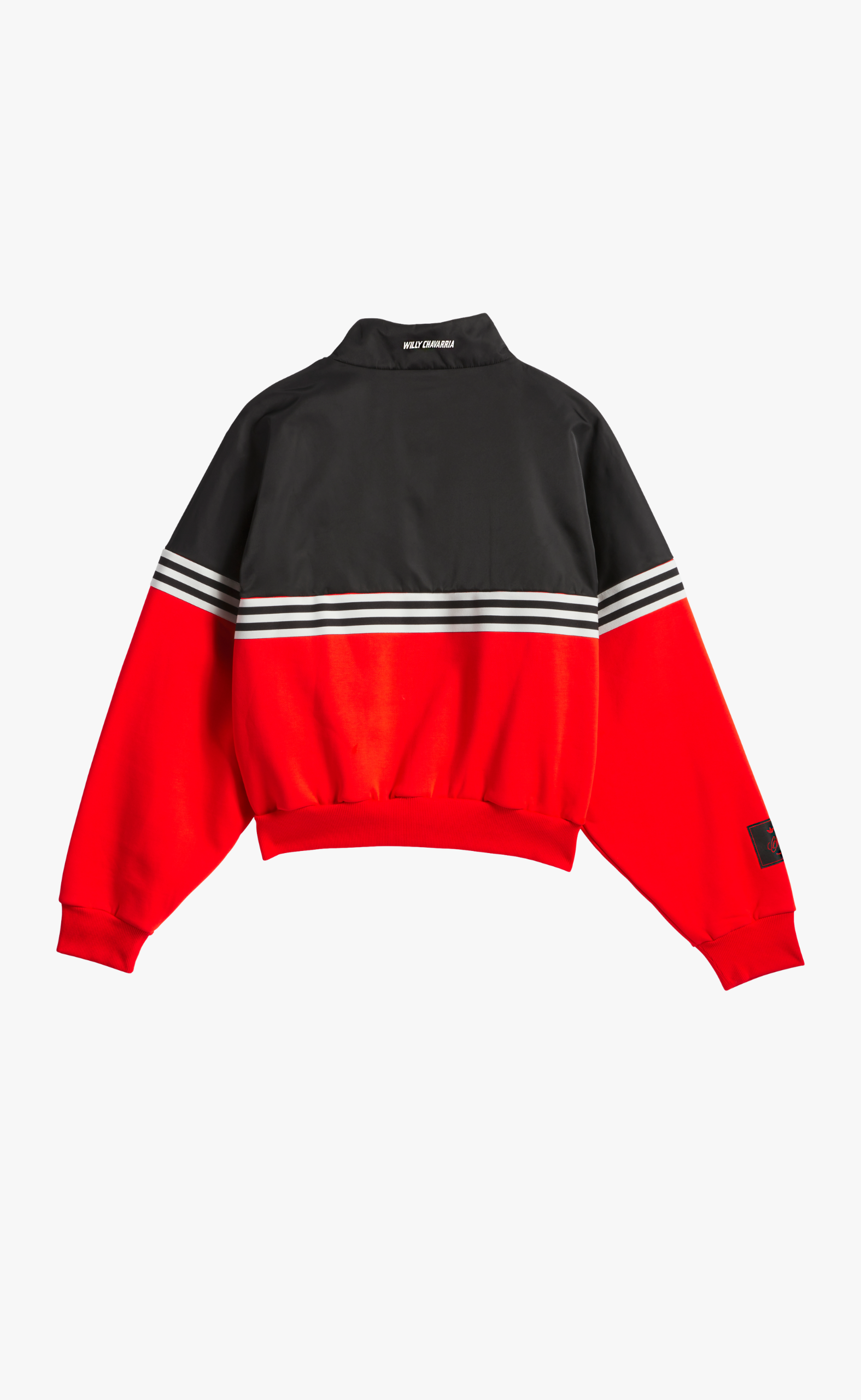 CHAVARRIA HALF ZIP BLACK JACKET