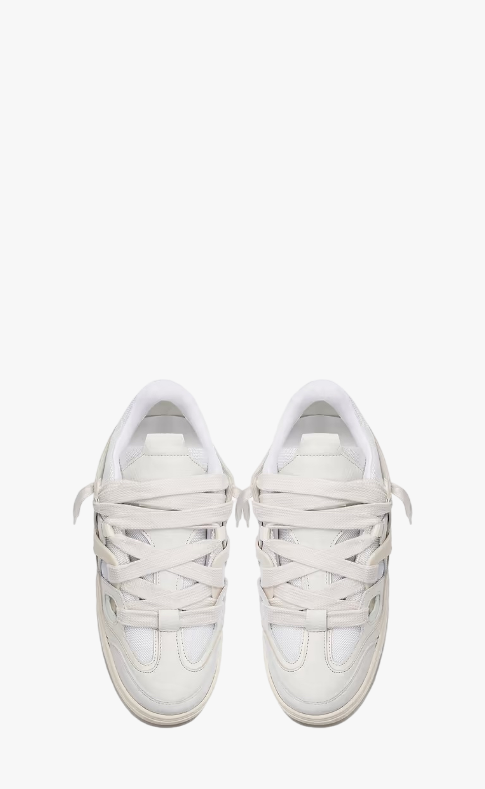 BULLY VINTAGE WHITE GREY SNEAKERS