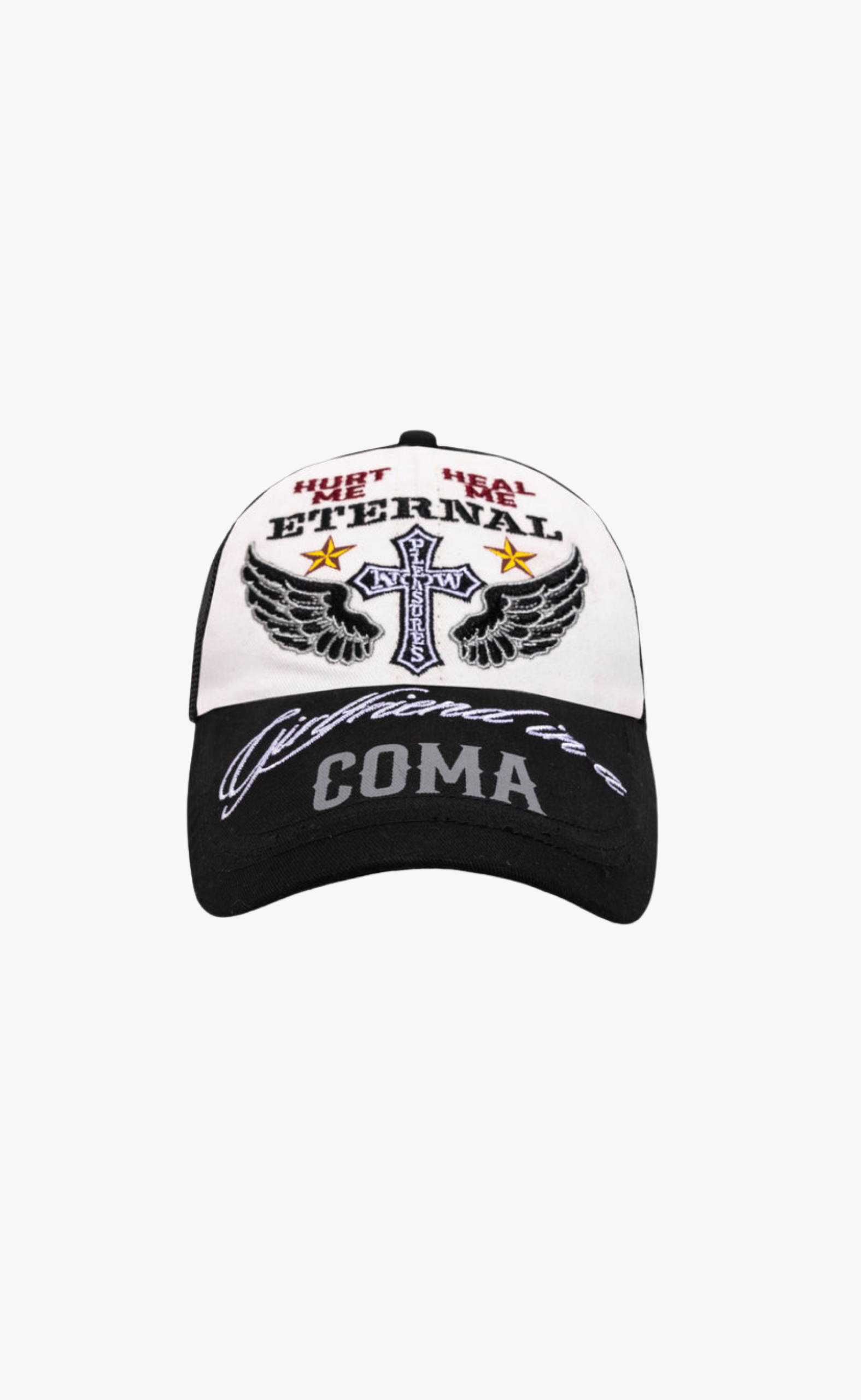 COMA MESH BLACK HAT