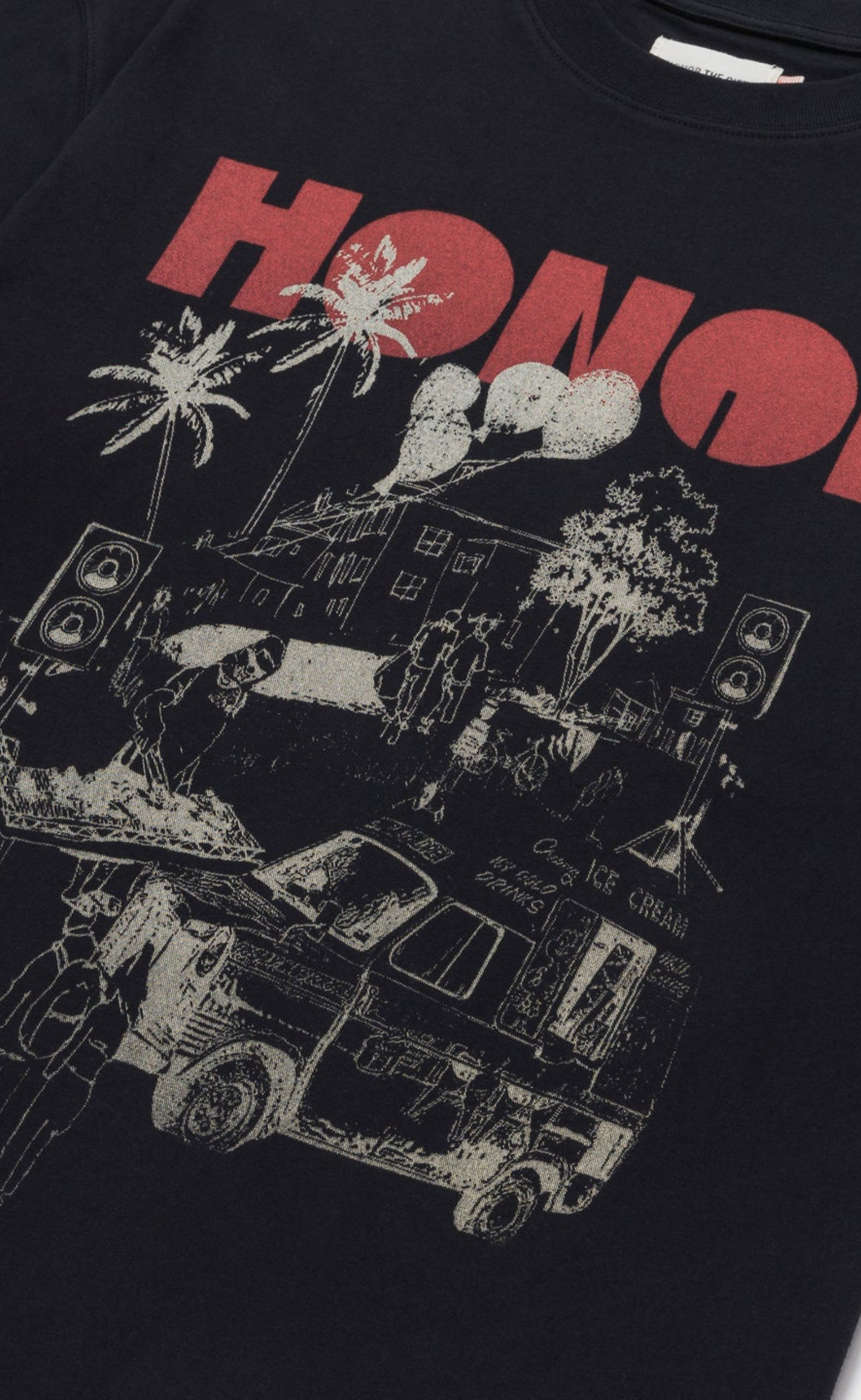 BLOCK PARTY BLACK T-SHIRT