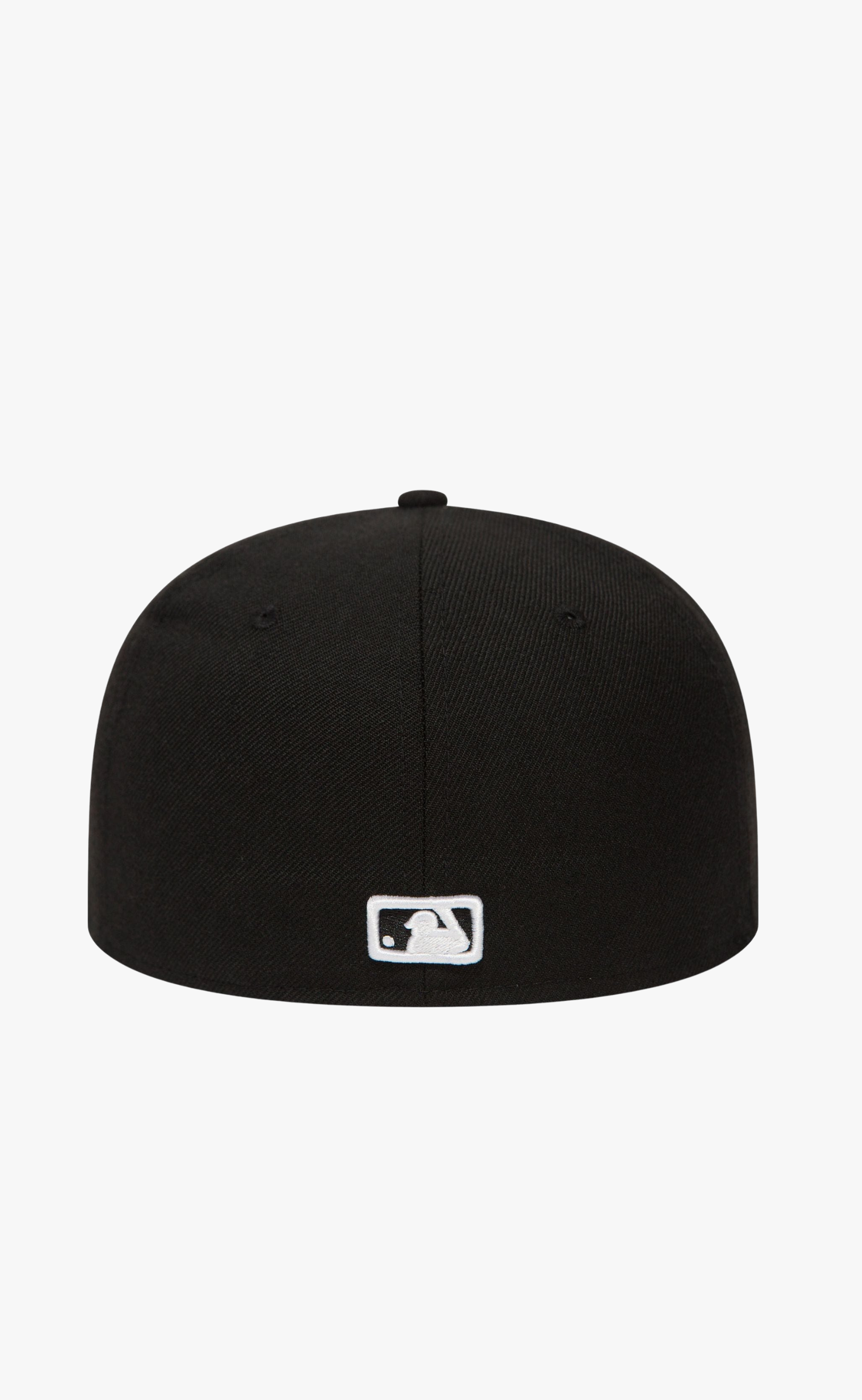 LA DODGERS LEAGUE ESSENTIAL 59FIFTY BLACK WHITE HAT