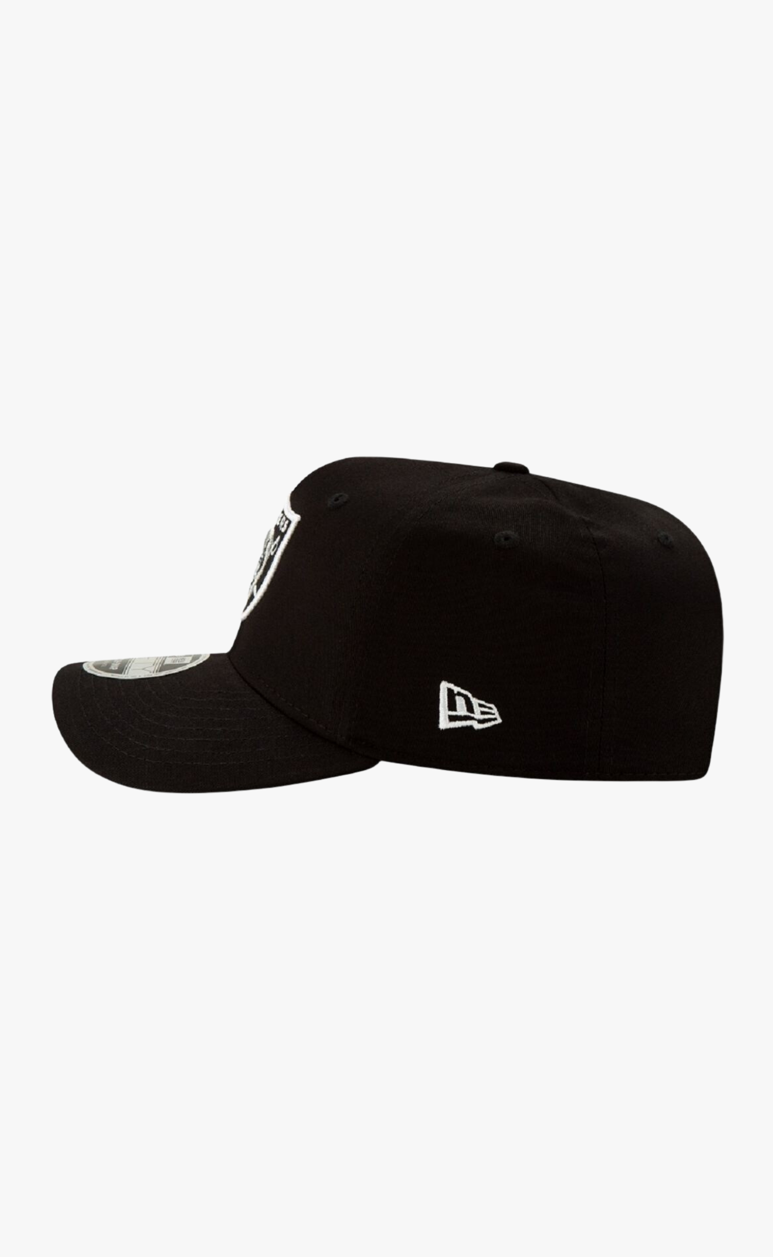TEAM 9FIFTY STRETCH SNAP BLACK WHITE HAT
