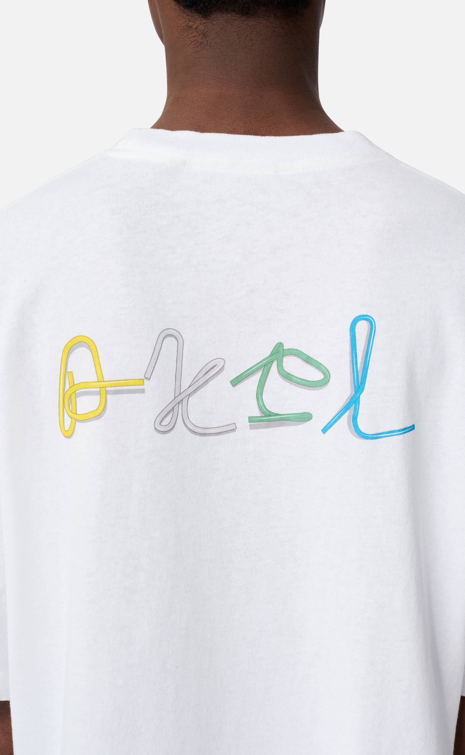 PAPER CLIP WHITE T-SHIRT