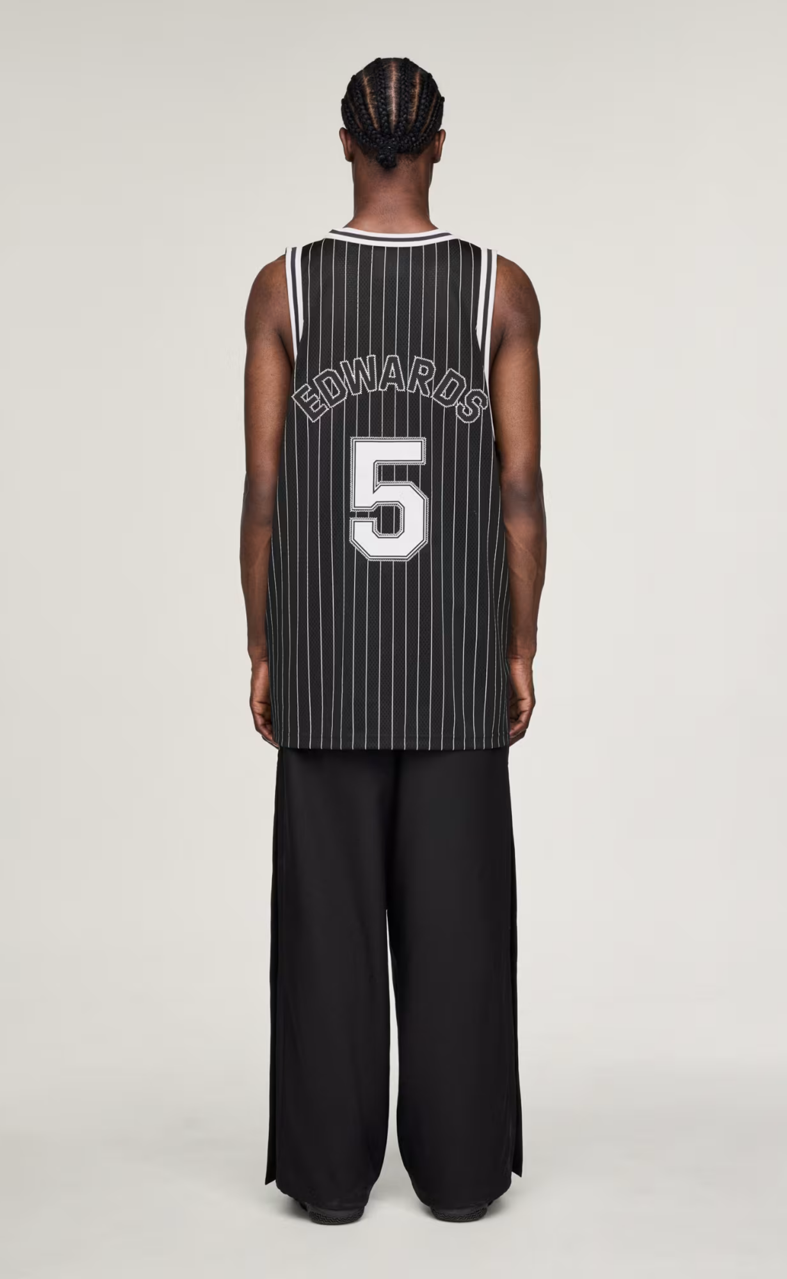 Y-3 EDWARDS BASKETBALL BLACK TANK TOP