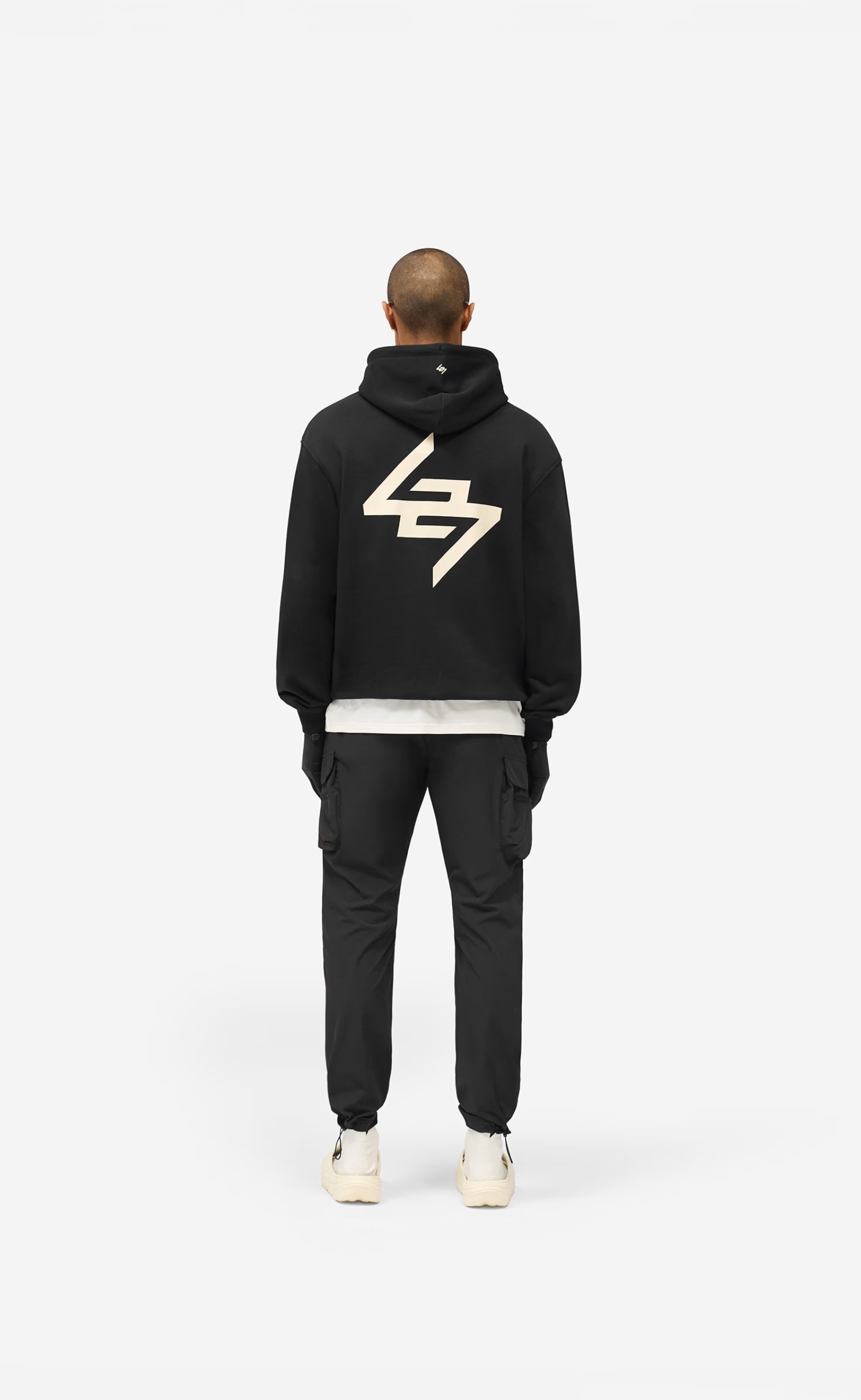 247 DNA GRAPHIC JET BLACK HOODIE