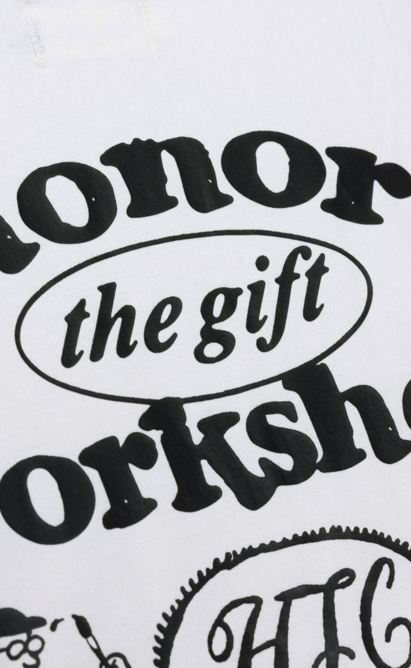 HONOR WORKSHOP BONE T-SHIRT