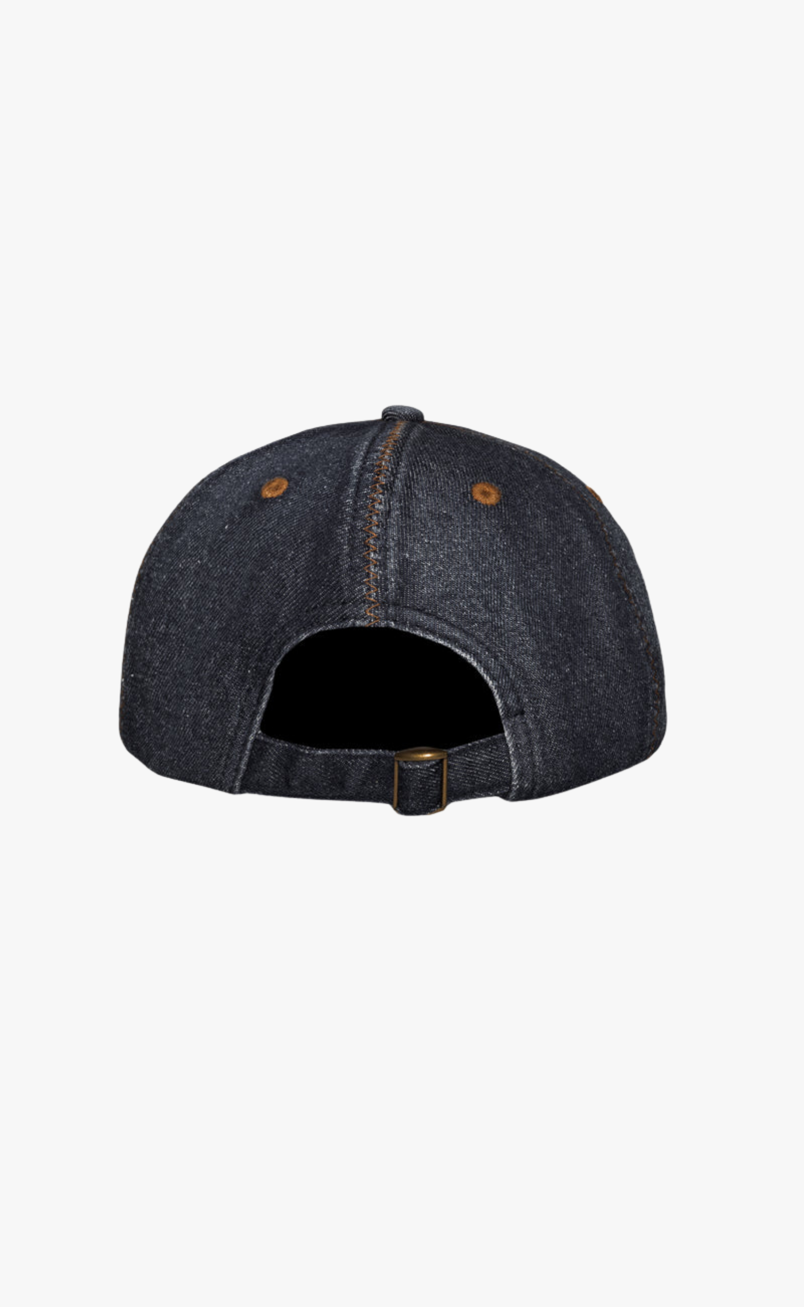 ZIG ZAG DENIM BLACK HAT